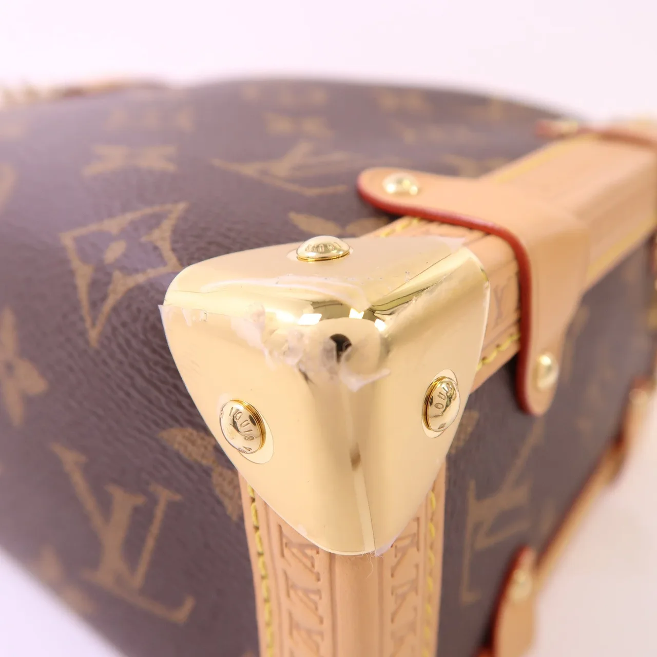 LOUIS VUITTON Side Trunk M46358 兩用包 塗層帆布 棕色 / Brown 塗層帆布 新品同様 - 縮圖 11
