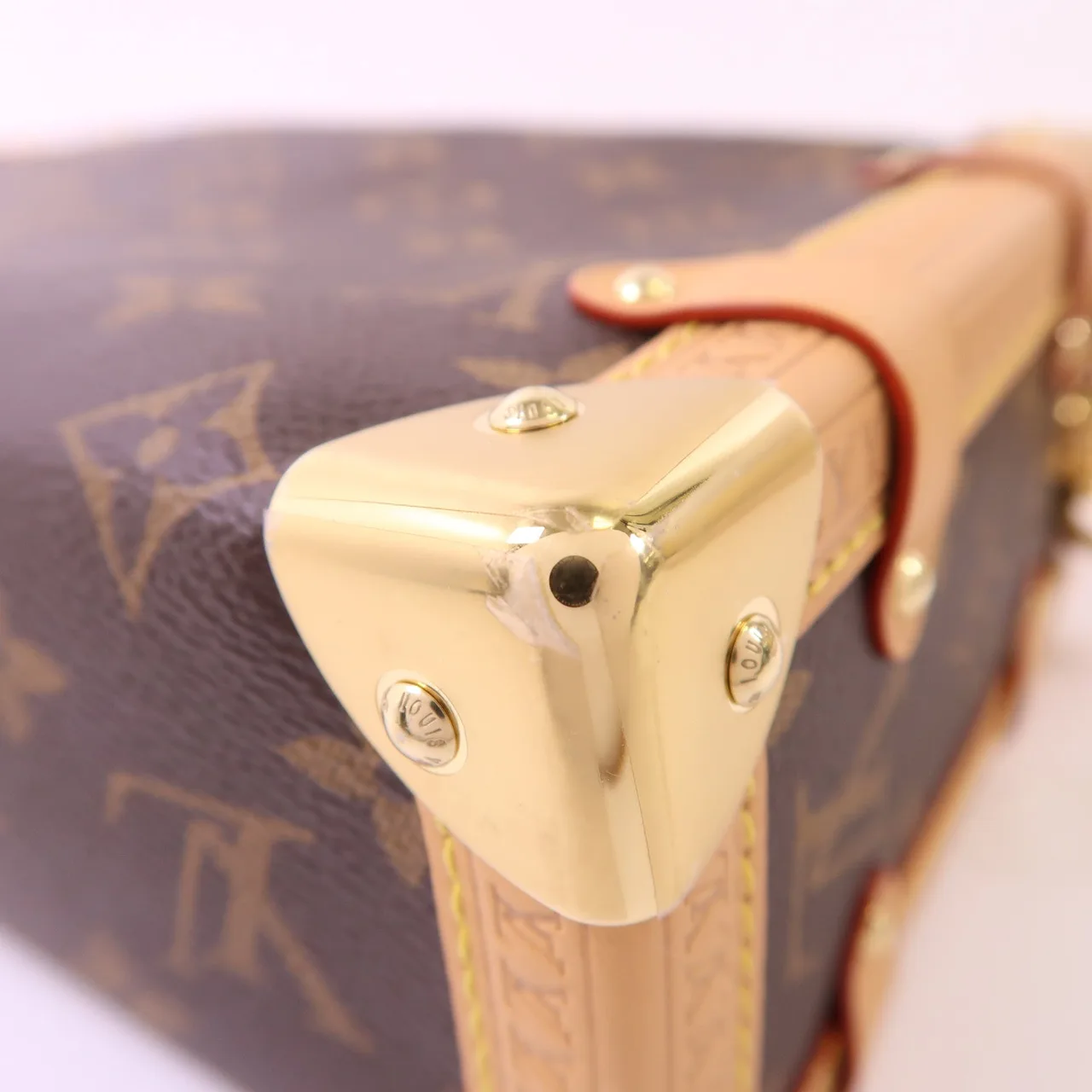 LOUIS VUITTON Side Trunk M46358 兩用包 塗層帆布 棕色 / Brown 塗層帆布 新品同様 - 縮圖 13