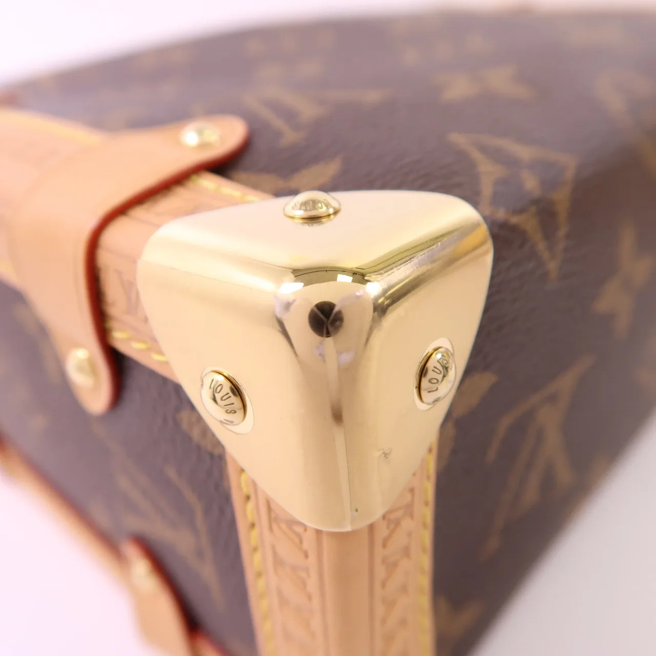 LOUIS VUITTON Side Trunk M46358 兩用包 塗層帆布 棕色 / Brown 塗層帆布 新品同様 - 縮圖 14