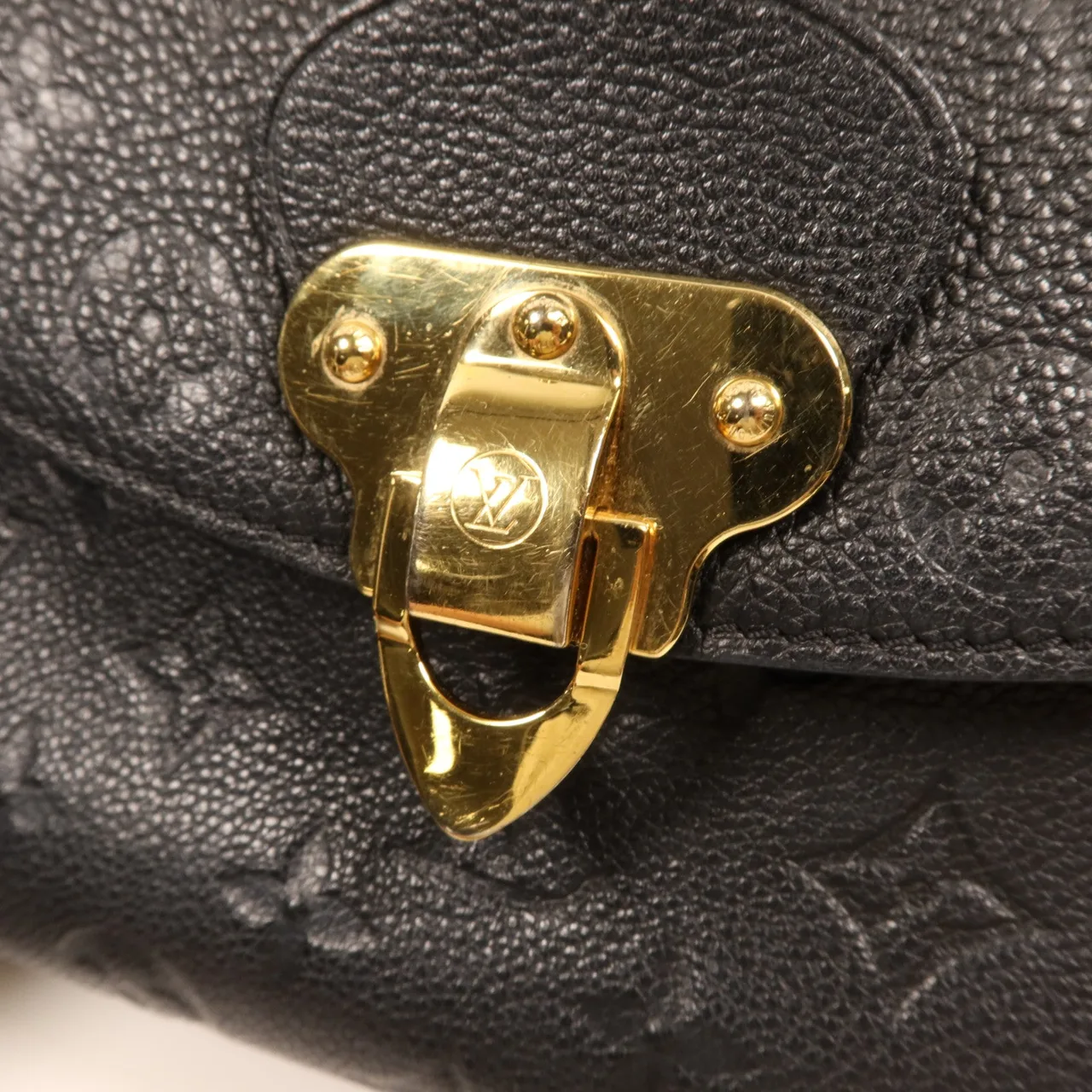 LOUIS VUITTON Georges M53941 肩背包 牛皮 黑色 / Black 牛皮 中古品B - 縮圖 11