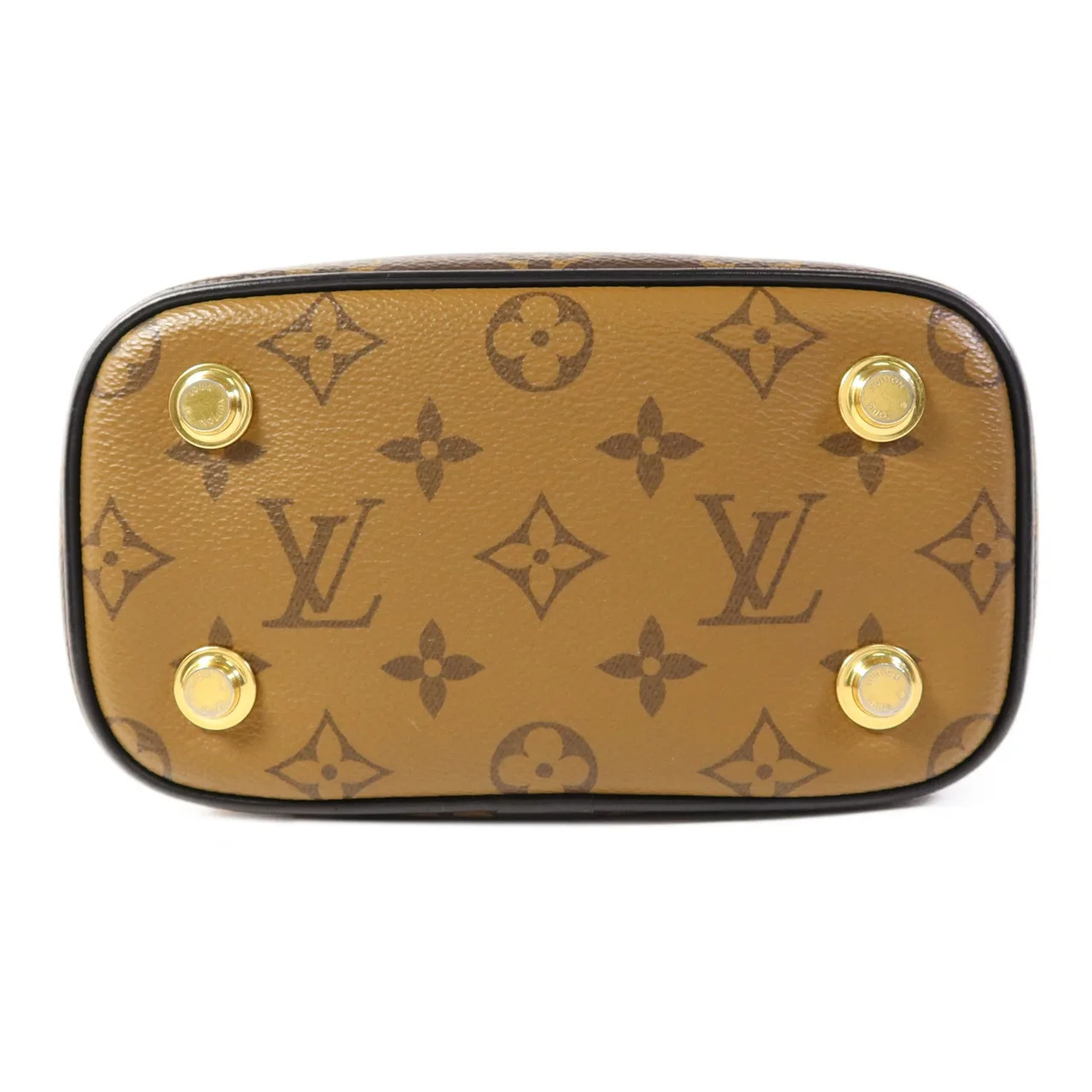 LOUIS VUITTON Vanity M45165 兩用包 塗層帆布 棕色 塗層帆布 中古品B - 縮圖 4