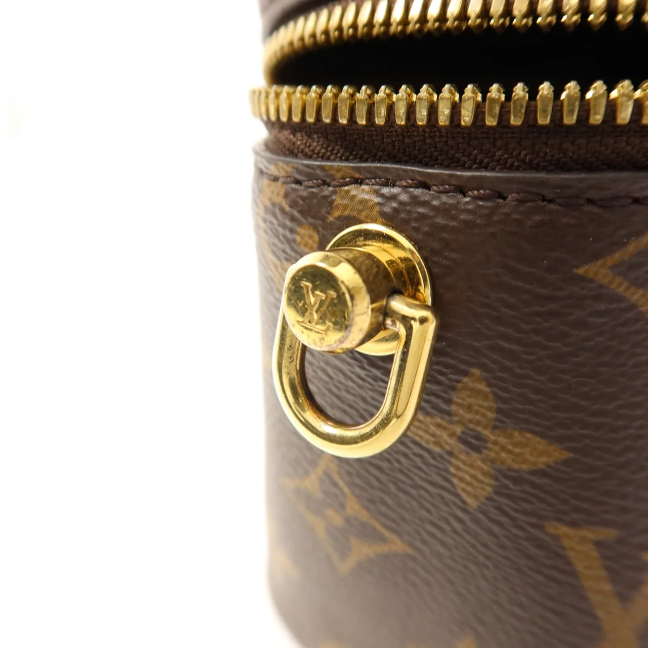 LOUIS VUITTON Vanity M45165 兩用包 塗層帆布 棕色 塗層帆布 中古品B - 縮圖 10