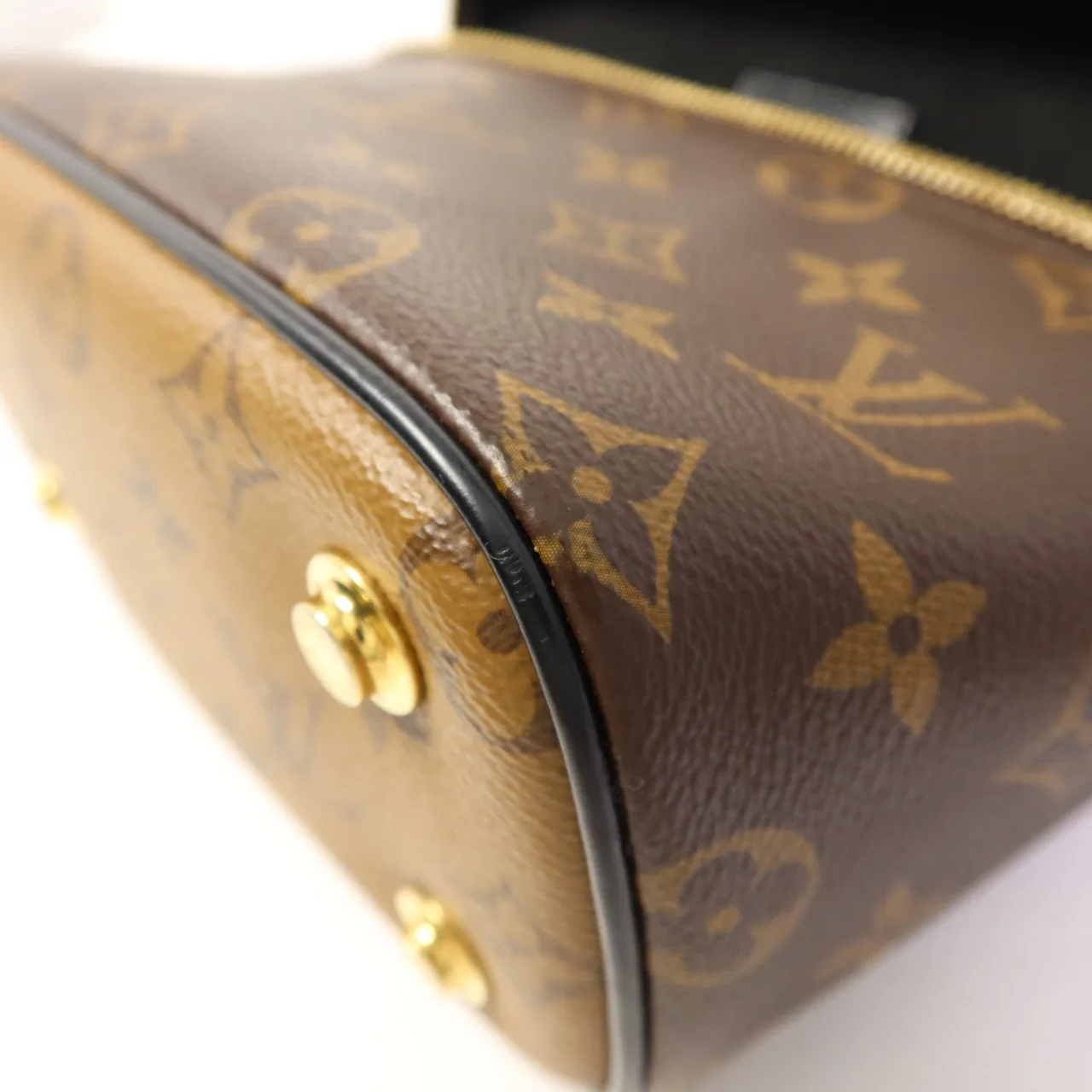 LOUIS VUITTON Vanity M45165 兩用包 塗層帆布 棕色 塗層帆布 中古品B - 縮圖 13