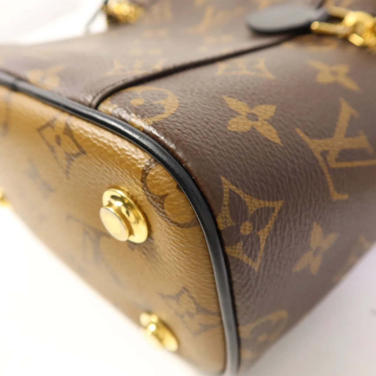 LOUIS VUITTON Vanity M45165 兩用包 塗層帆布 棕色 塗層帆布 中古品B - 縮圖 15