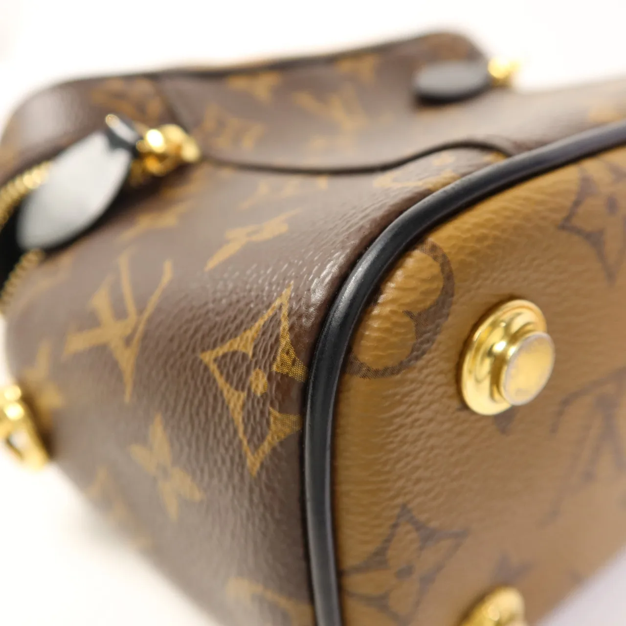 LOUIS VUITTON Vanity M45165 兩用包 塗層帆布 棕色 塗層帆布 中古品B - 縮圖 16