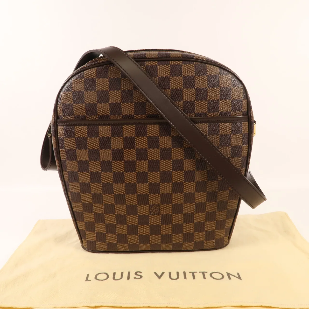 LOUIS VUITTON Ipanema N51292 肩背包 塗層帆布 棕色 / Brown 塗層帆布 中古品A - 縮圖 8