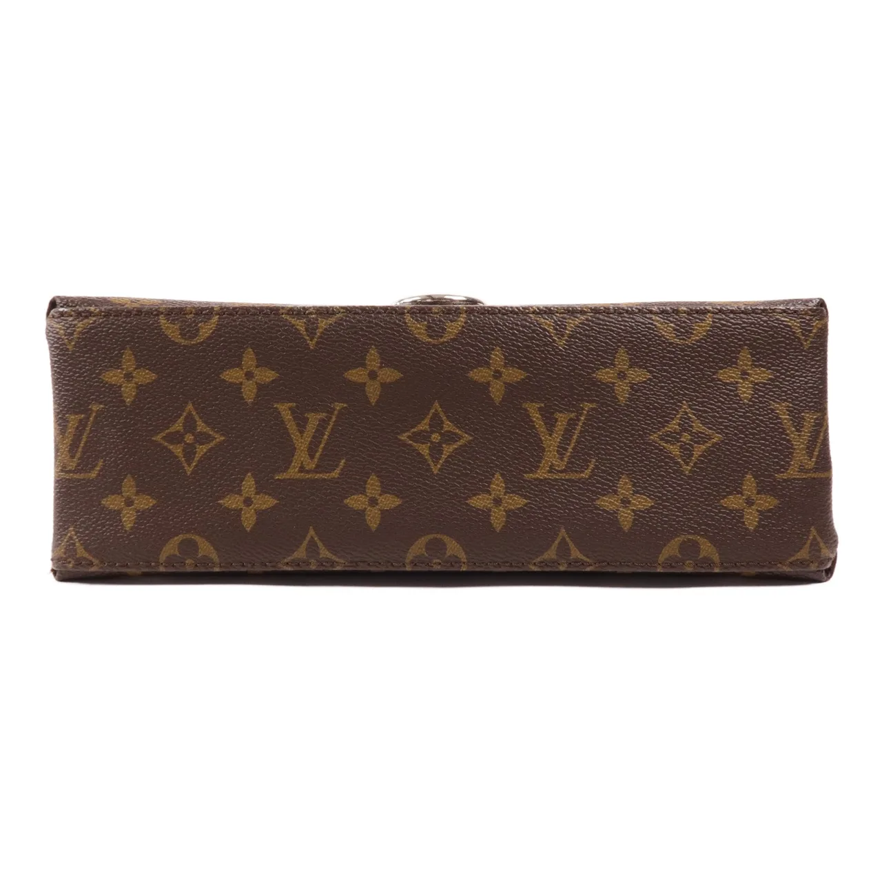 LOUIS VUITTON Saint Michel M44031 肩背包 塗層帆布 棕色 / 紅色 塗層帆布 中古品A - 縮圖 4
