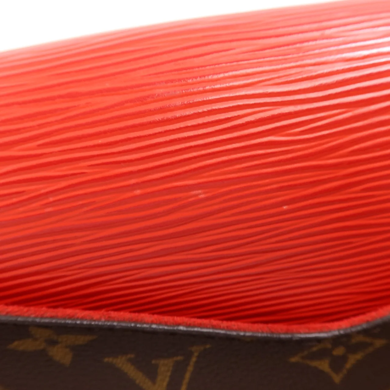 LOUIS VUITTON Saint Michel M44031 肩背包 塗層帆布 棕色 / 紅色 塗層帆布 中古品A - 縮圖 13