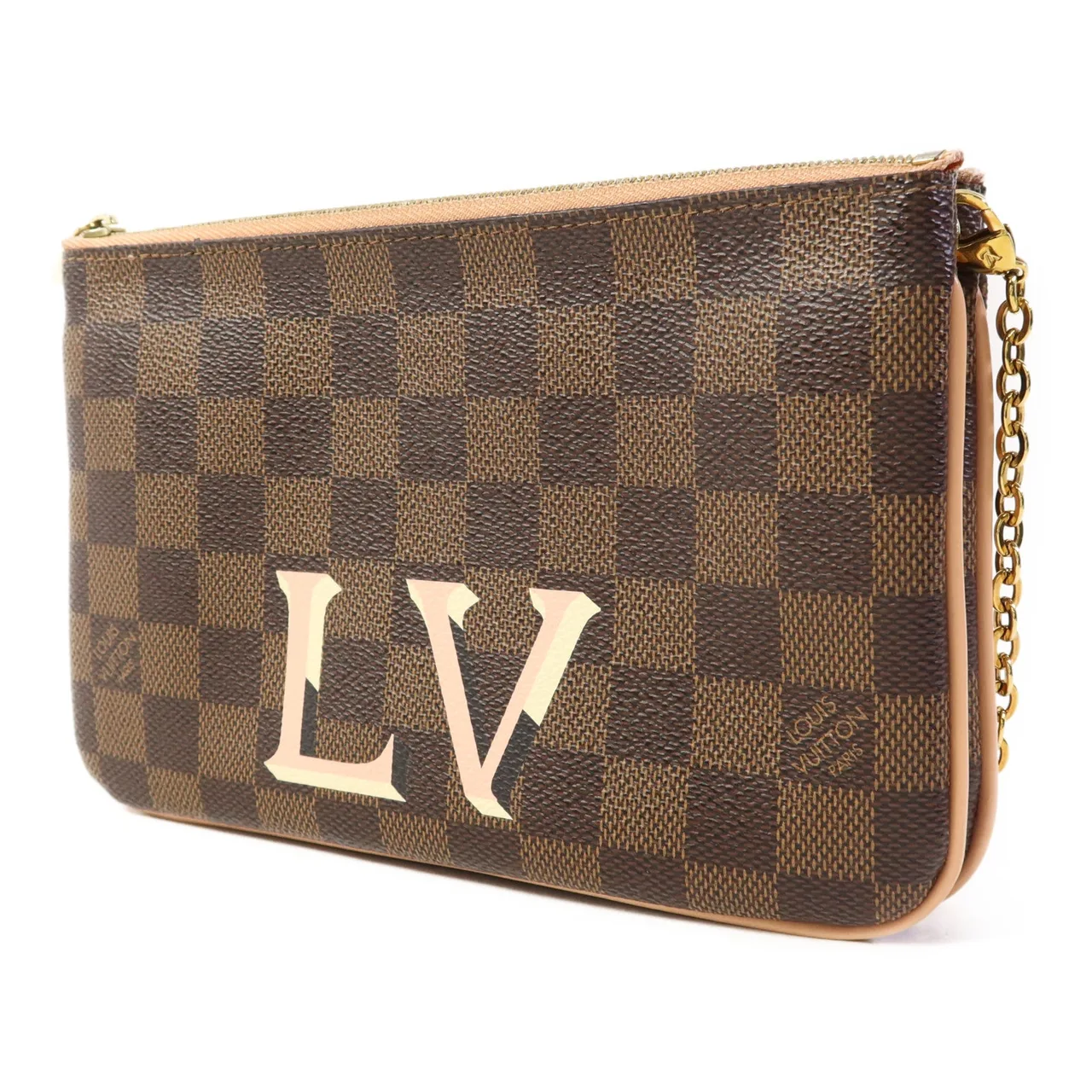 LOUIS VUITTON M60254 肩背包 塗層帆布 棕色 塗層帆布 中古品B - 縮圖 3
