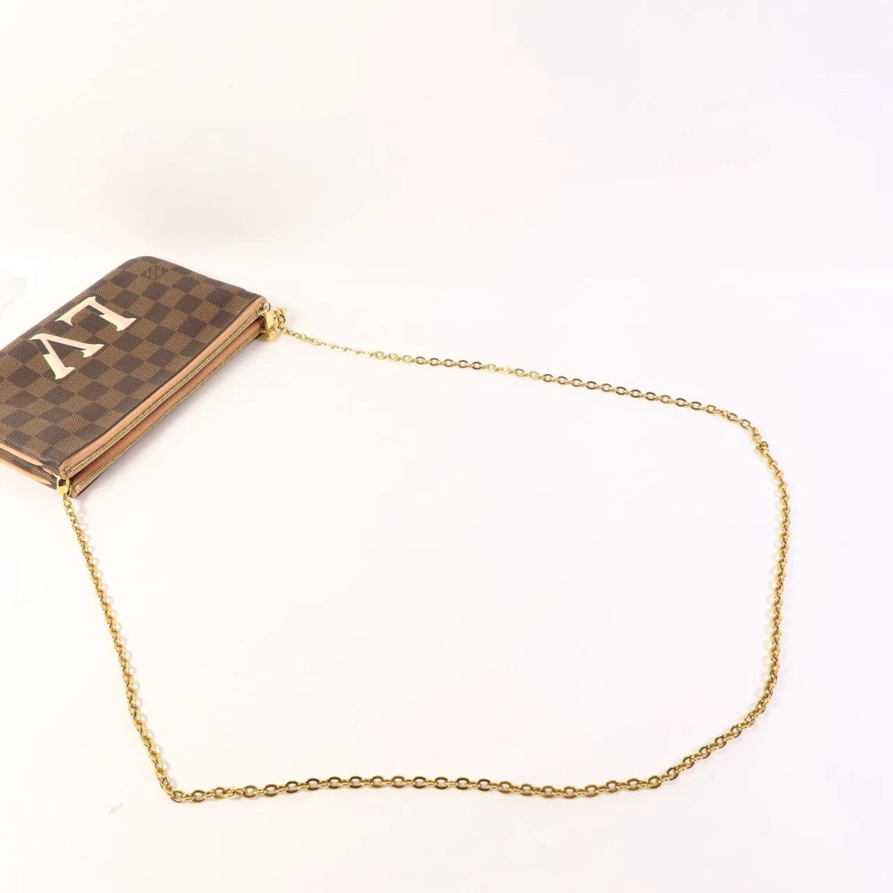 LOUIS VUITTON M60254 肩背包 塗層帆布 棕色 塗層帆布 中古品B - 縮圖 8