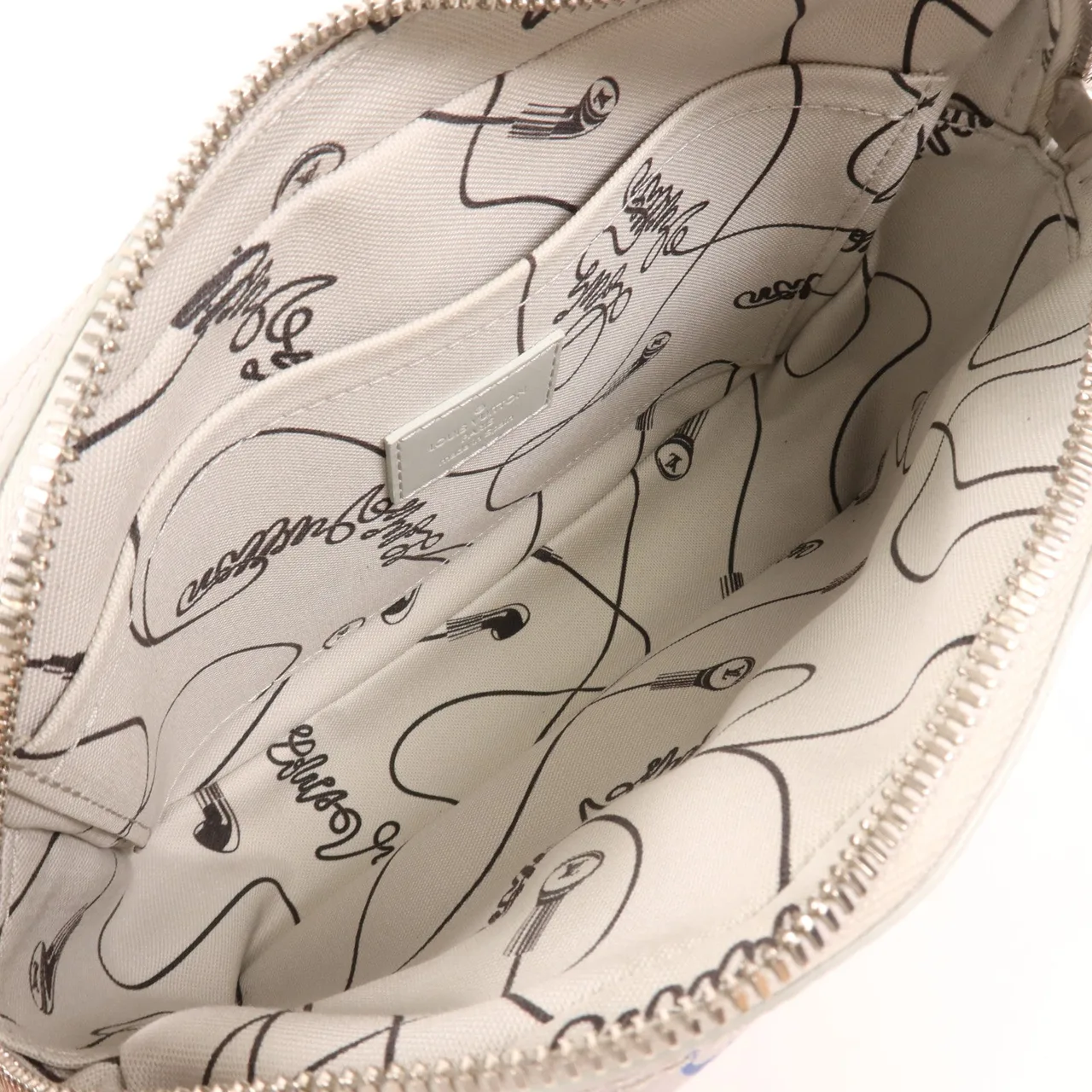 LOUIS VUITTON Nile M13897 兩用包 塗層帆布 灰色 / 多種顏色 / Gray 塗層帆布 中古品A - 縮圖 5