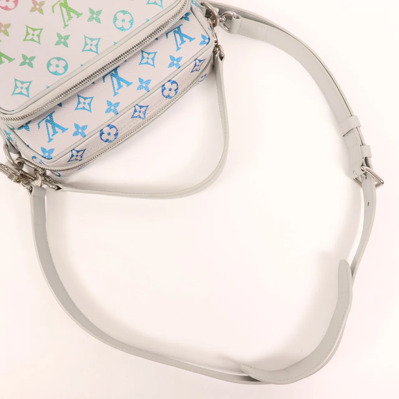 LOUIS VUITTON Nile M13897 兩用包 塗層帆布 灰色 / 多種顏色 / Gray 塗層帆布 中古品A - 縮圖 7