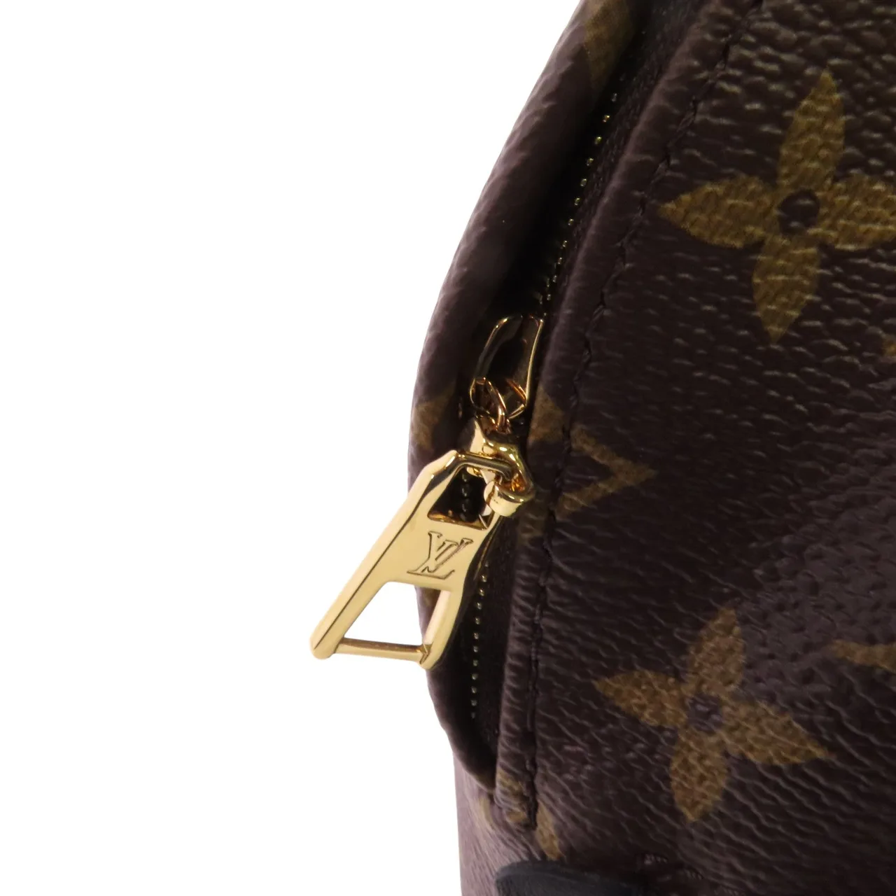 LOUIS VUITTON Palm Springs M41562 背包 塗層帆布 棕色 塗層帆布 中古品A - 縮圖 9