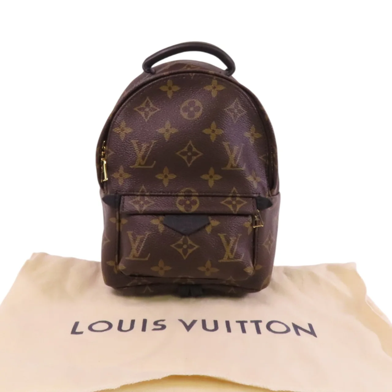 LOUIS VUITTON Palm Springs M41562 背包 塗層帆布 棕色 塗層帆布 中古品A - 縮圖 10