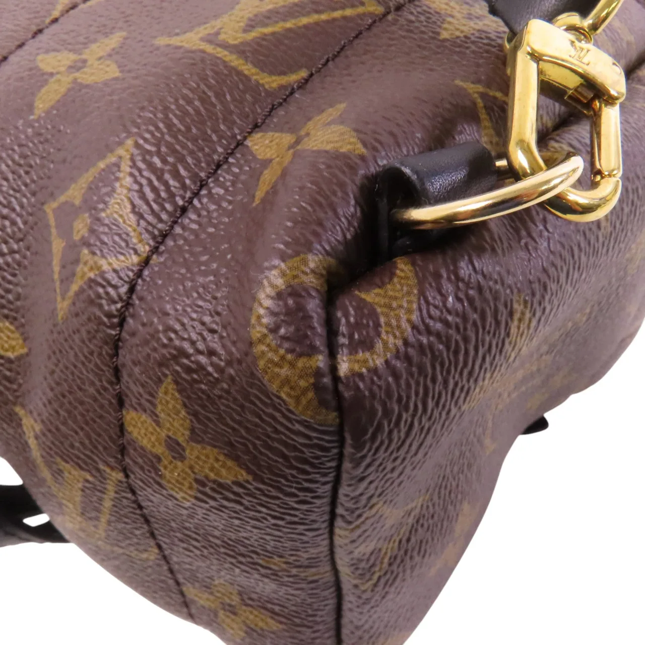 LOUIS VUITTON Palm Springs M41562 背包 塗層帆布 棕色 塗層帆布 中古品A - 縮圖 14