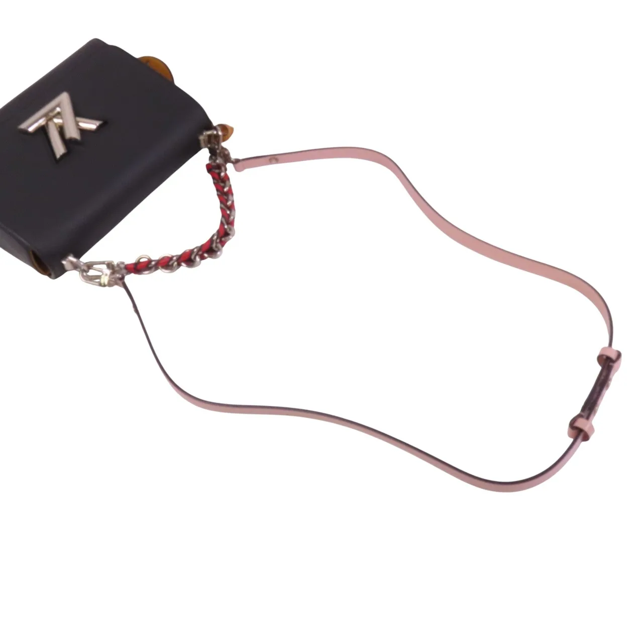 LOUIS VUITTON Twist M53921 兩用包 牛皮 黑色 / Black 牛皮 中古品A - 縮圖 8