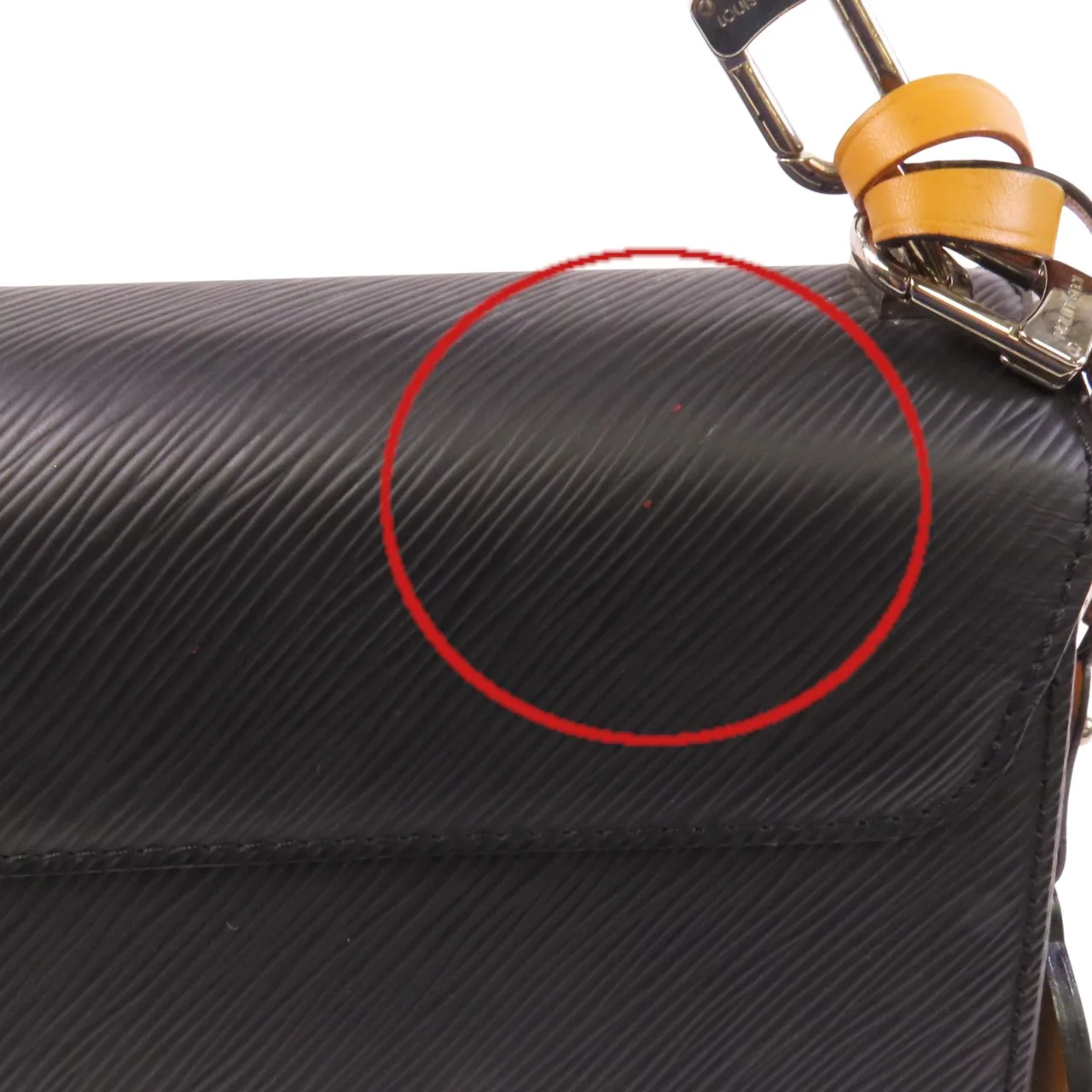 LOUIS VUITTON Twist M53921 兩用包 牛皮 黑色 / Black 牛皮 中古品A - 縮圖 19