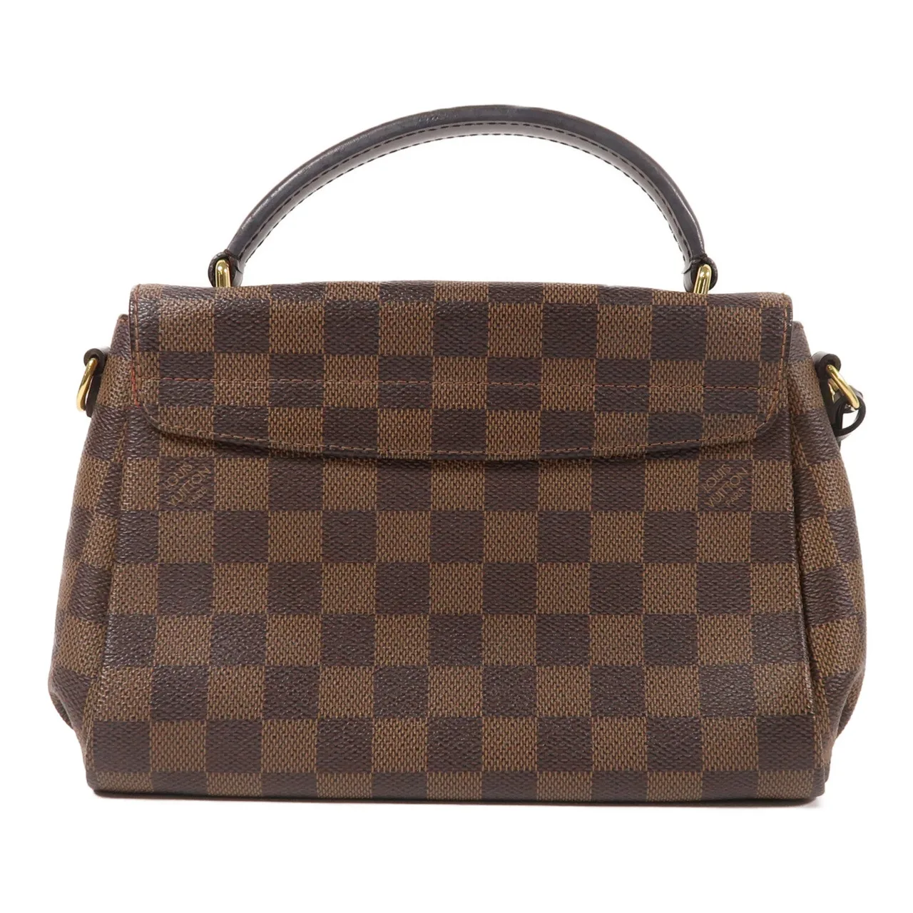 LOUIS VUITTON Croisette N53000 兩用包 塗層帆布 棕色 / Brown 塗層帆布 中古品A - 縮圖 2