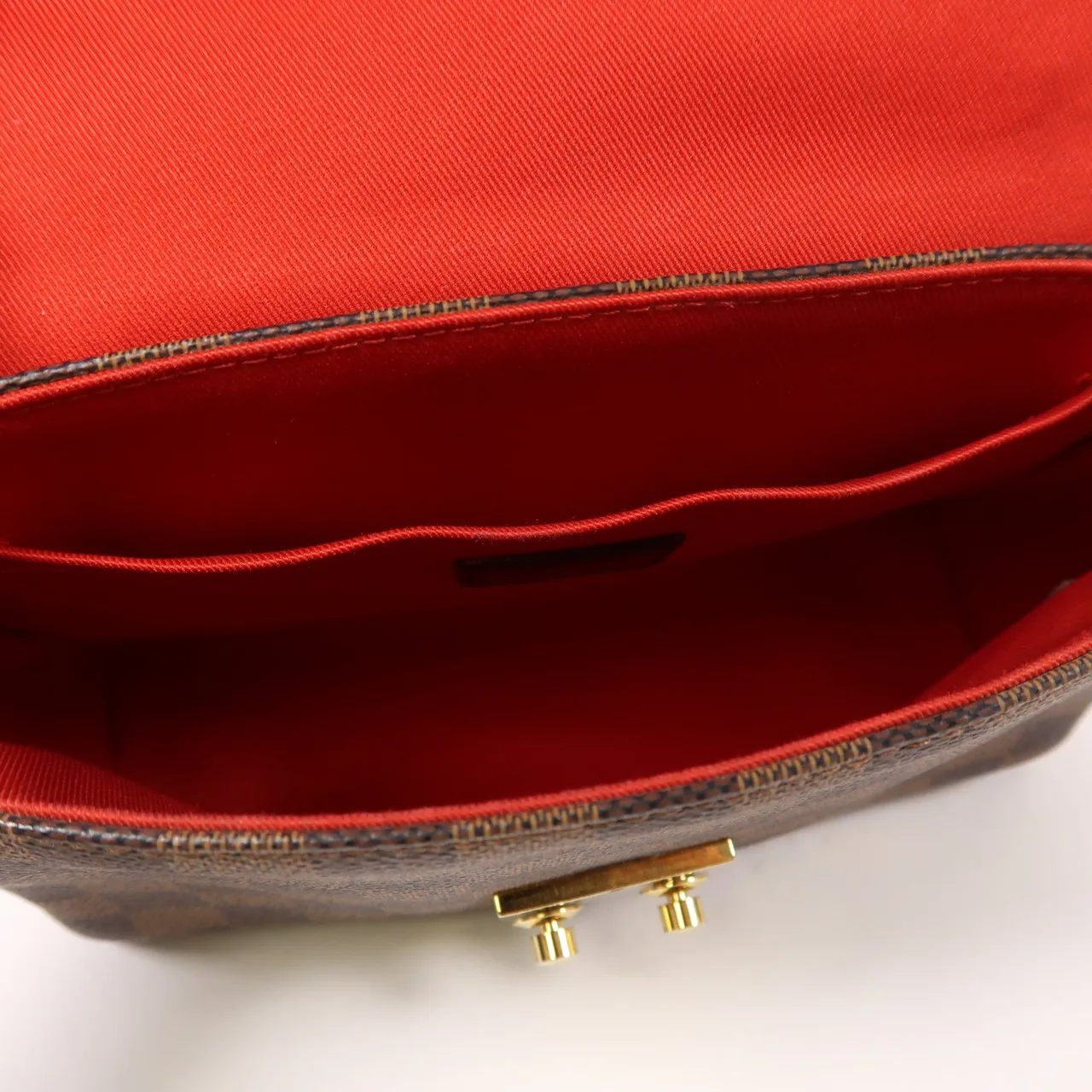 LOUIS VUITTON Croisette N53000 兩用包 塗層帆布 棕色 / Brown 塗層帆布 中古品A - 縮圖 5