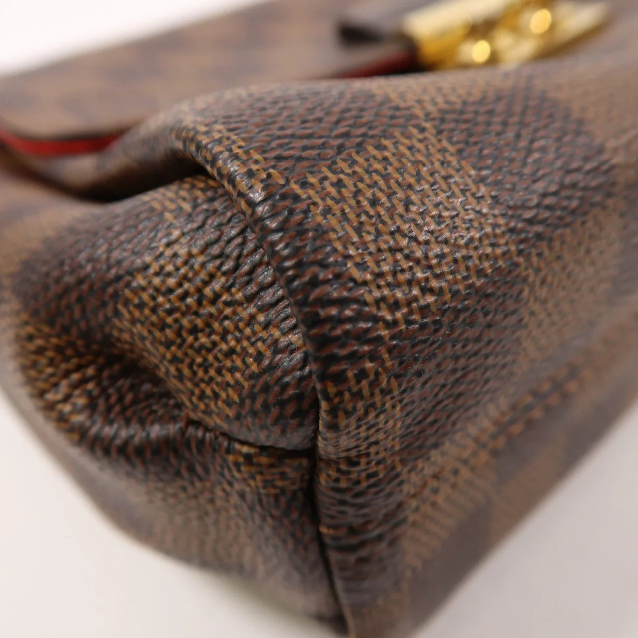 LOUIS VUITTON Croisette N53000 兩用包 塗層帆布 棕色 / Brown 塗層帆布 中古品A - 縮圖 11