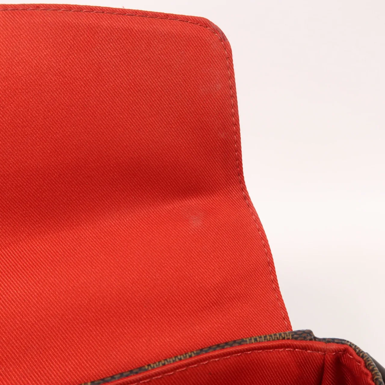 LOUIS VUITTON Croisette N53000 兩用包 塗層帆布 棕色 / Brown 塗層帆布 中古品A - 縮圖 16