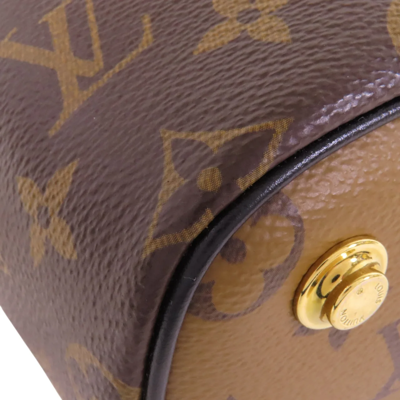 LOUIS VUITTON Vanity M45165 兩用包 塗層帆布 棕色 / Brown 塗層帆布 中古品A - 縮圖 11