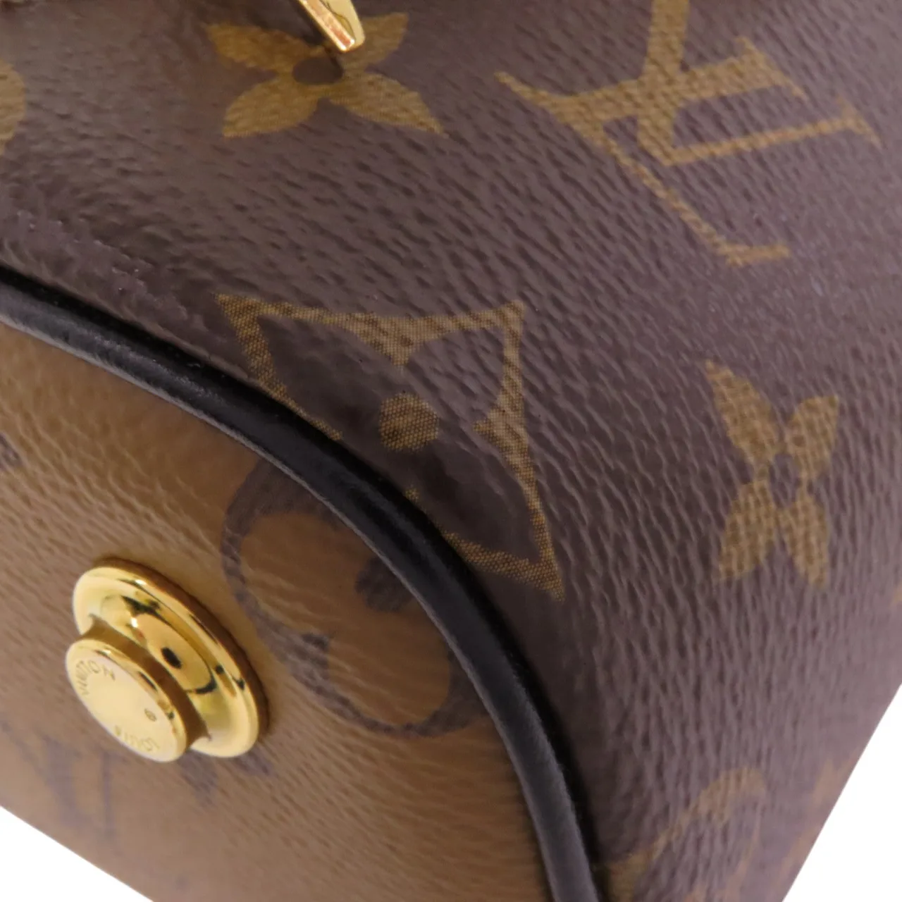 LOUIS VUITTON Vanity M45165 兩用包 塗層帆布 棕色 / Brown 塗層帆布 中古品A - 縮圖 12