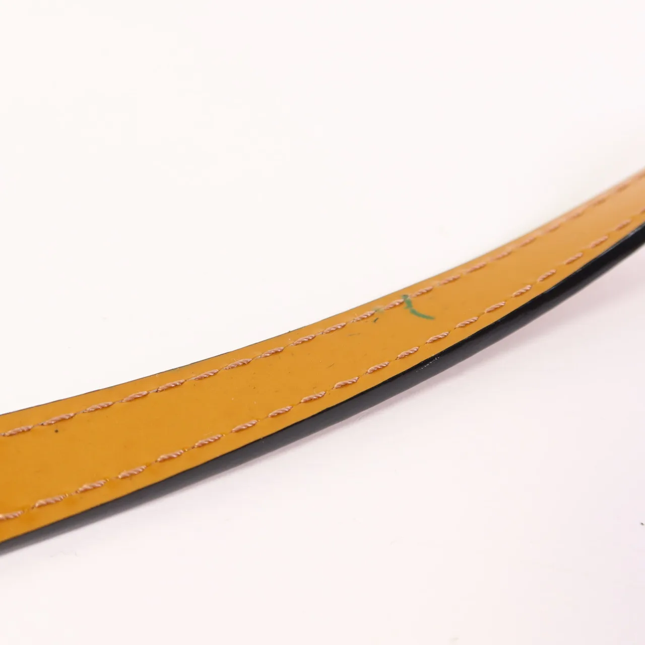 LOUIS VUITTON Alma M91583 兩用包 皮革 橘色 / Yellow 皮革 中古品B - 縮圖 18