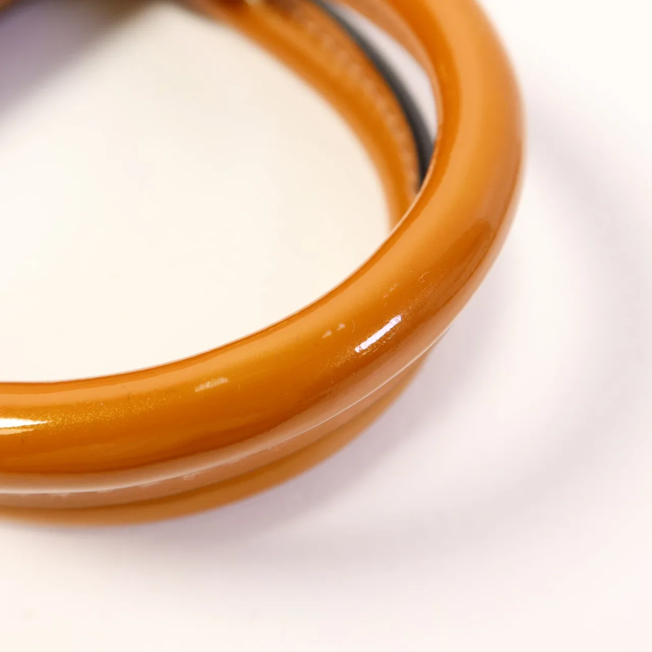 LOUIS VUITTON Alma M91583 兩用包 皮革 橘色 / Yellow 皮革 中古品B - 縮圖 20