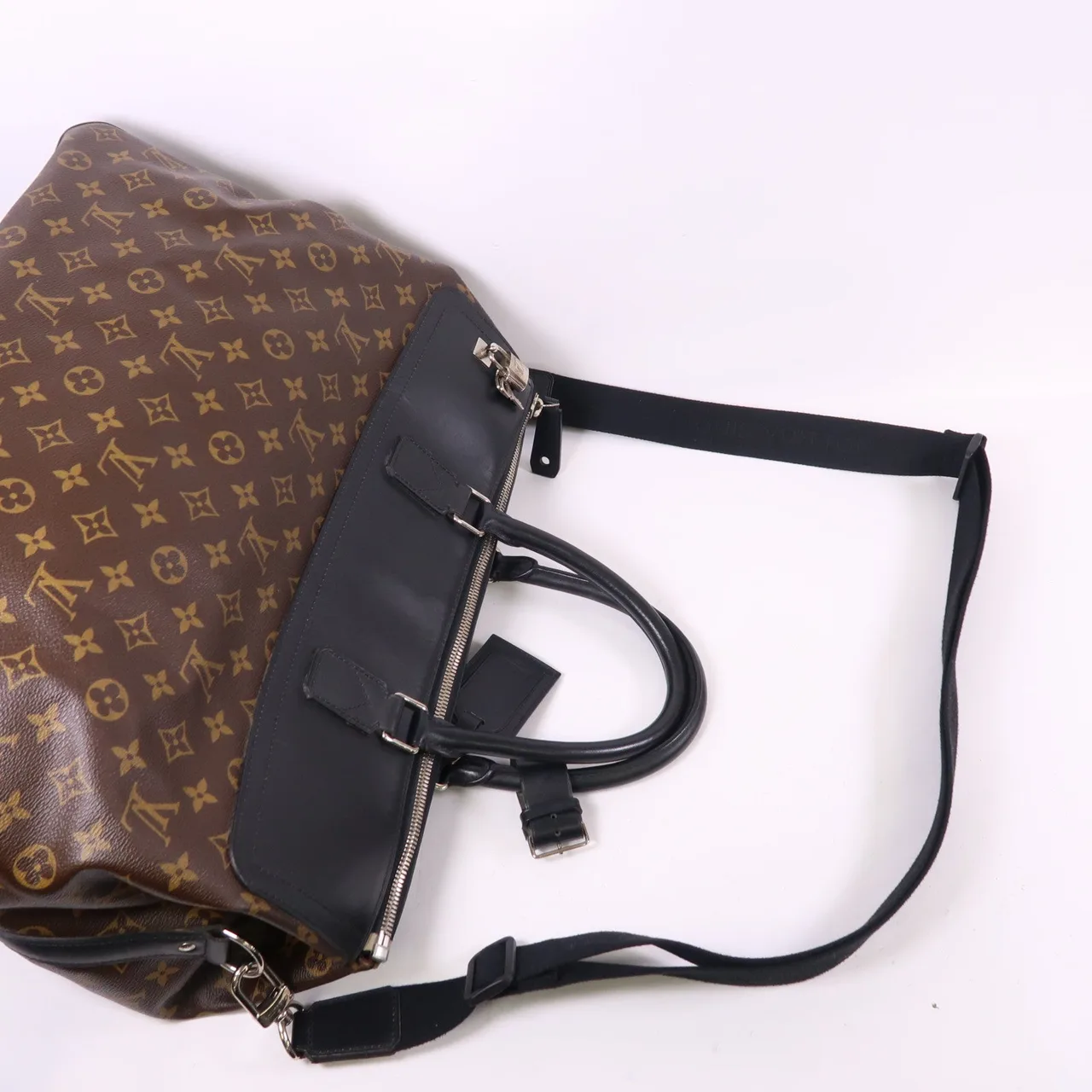 LOUIS VUITTON M56716 兩用包 塗層帆布 白色 / Brown 塗層帆布 中古品B - 縮圖 8