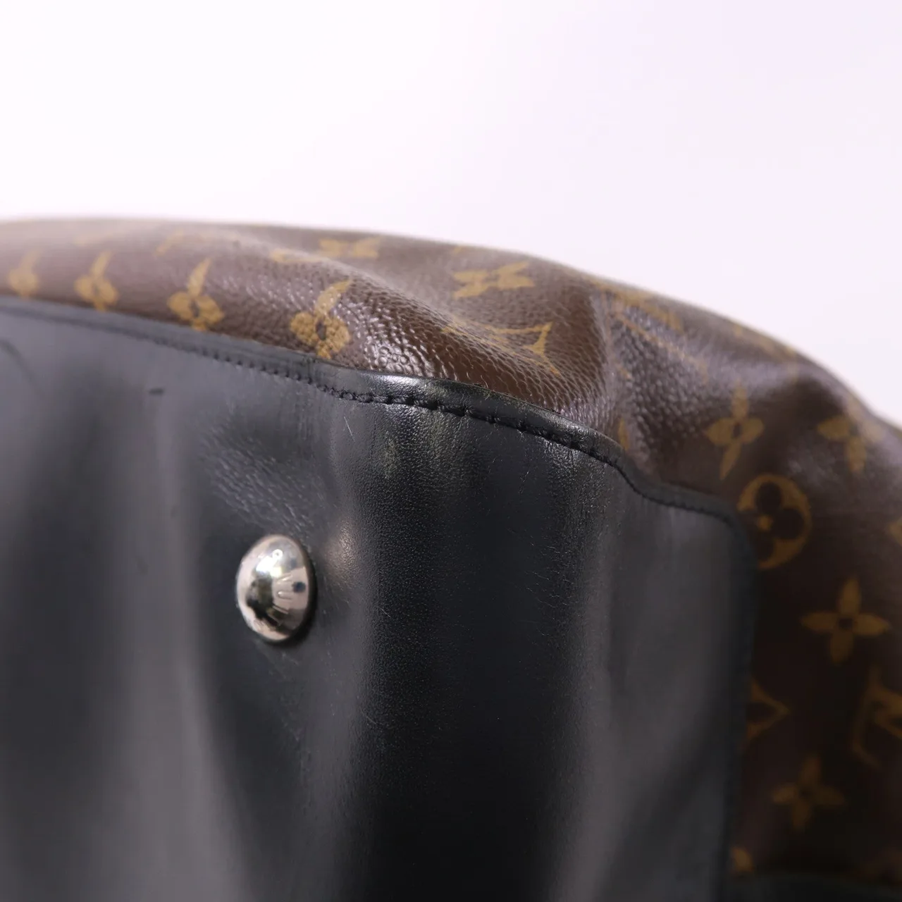 LOUIS VUITTON M56716 兩用包 塗層帆布 白色 / Brown 塗層帆布 中古品B - 縮圖 10