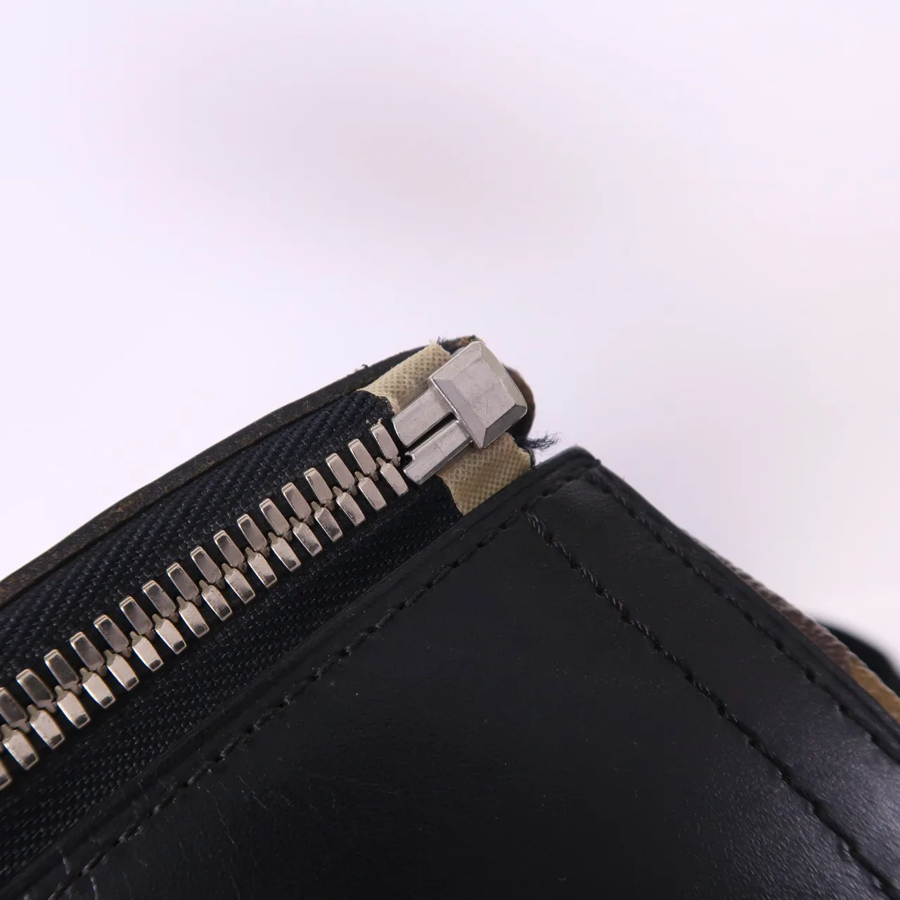 LOUIS VUITTON M56716 兩用包 塗層帆布 白色 / Brown 塗層帆布 中古品B - 縮圖 18