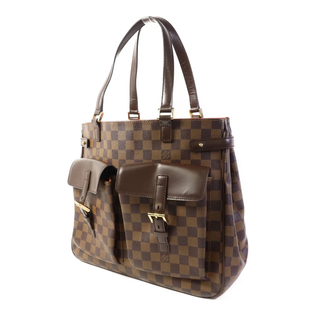 LOUIS VUITTON N51128 托特包 塗層帆布 棕色 塗層帆布 中古品B - 縮圖 3