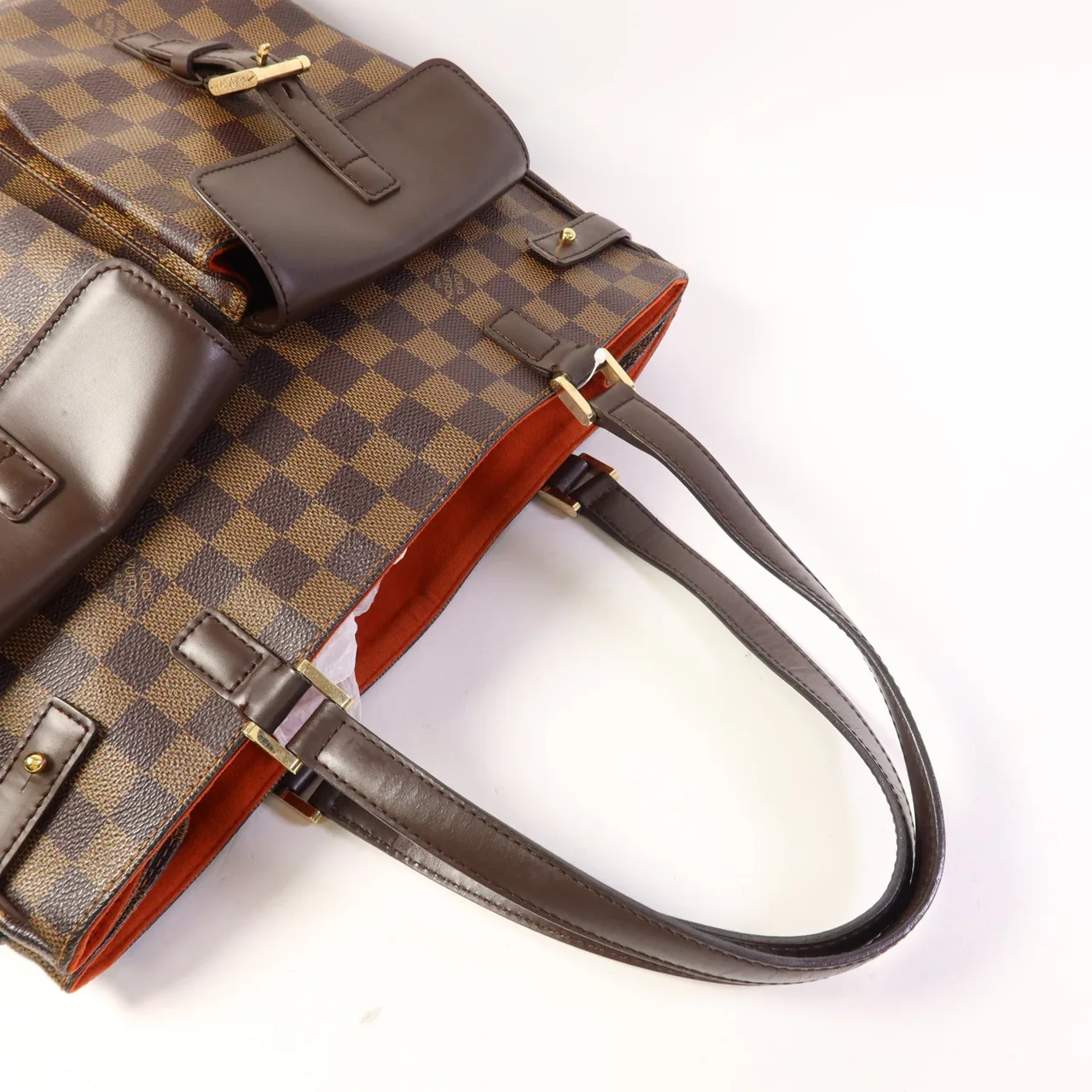 LOUIS VUITTON N51128 托特包 塗層帆布 棕色 塗層帆布 中古品B - 縮圖 5