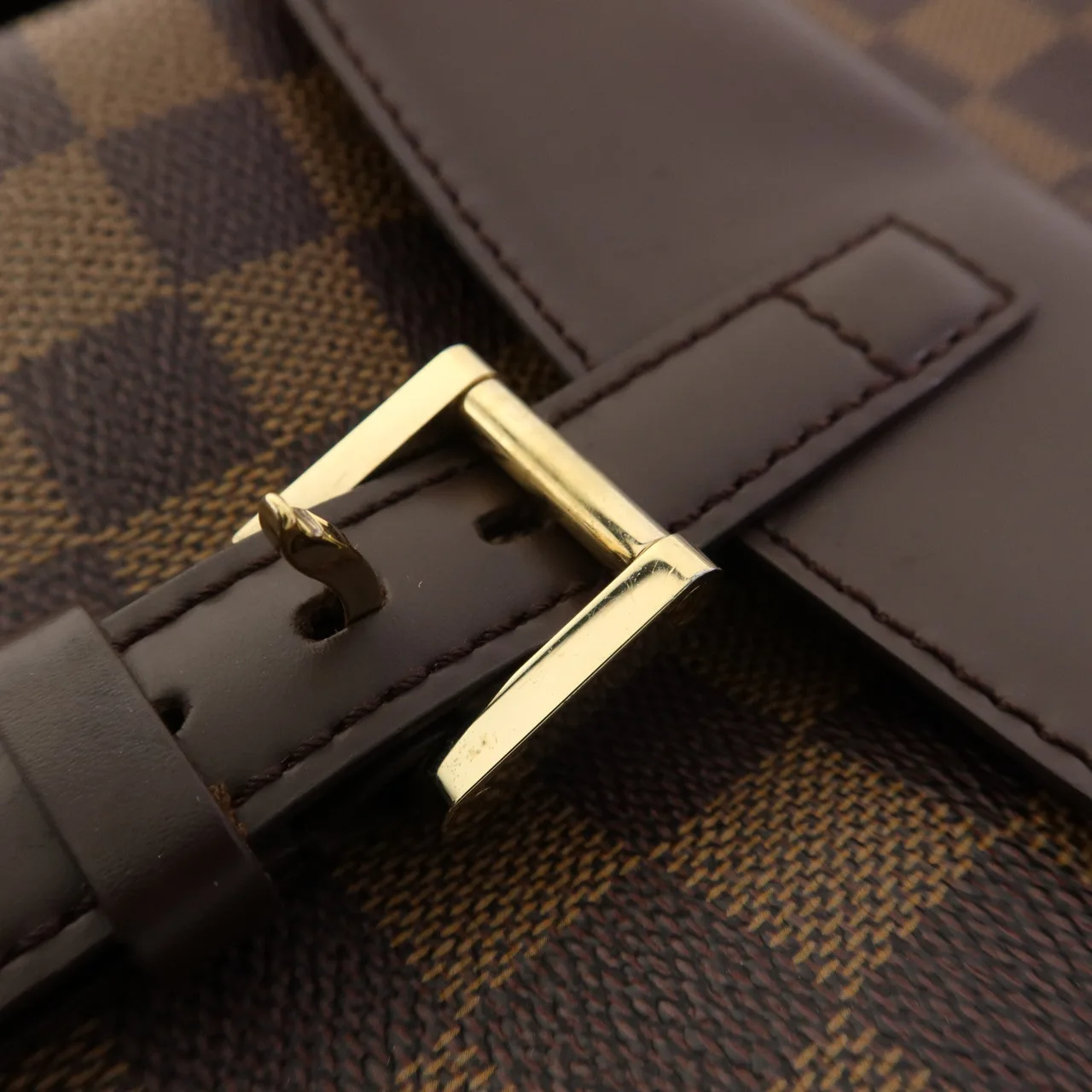 LOUIS VUITTON N51128 托特包 塗層帆布 棕色 塗層帆布 中古品B - 縮圖 10