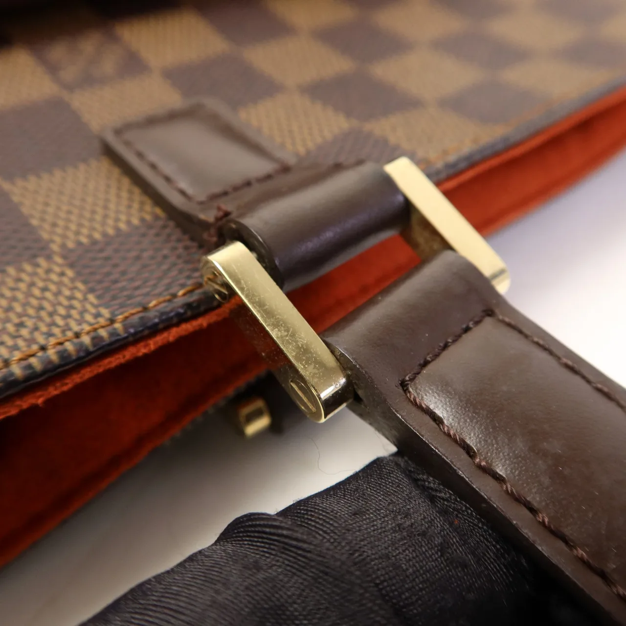 LOUIS VUITTON N51128 托特包 塗層帆布 棕色 塗層帆布 中古品B - 縮圖 11