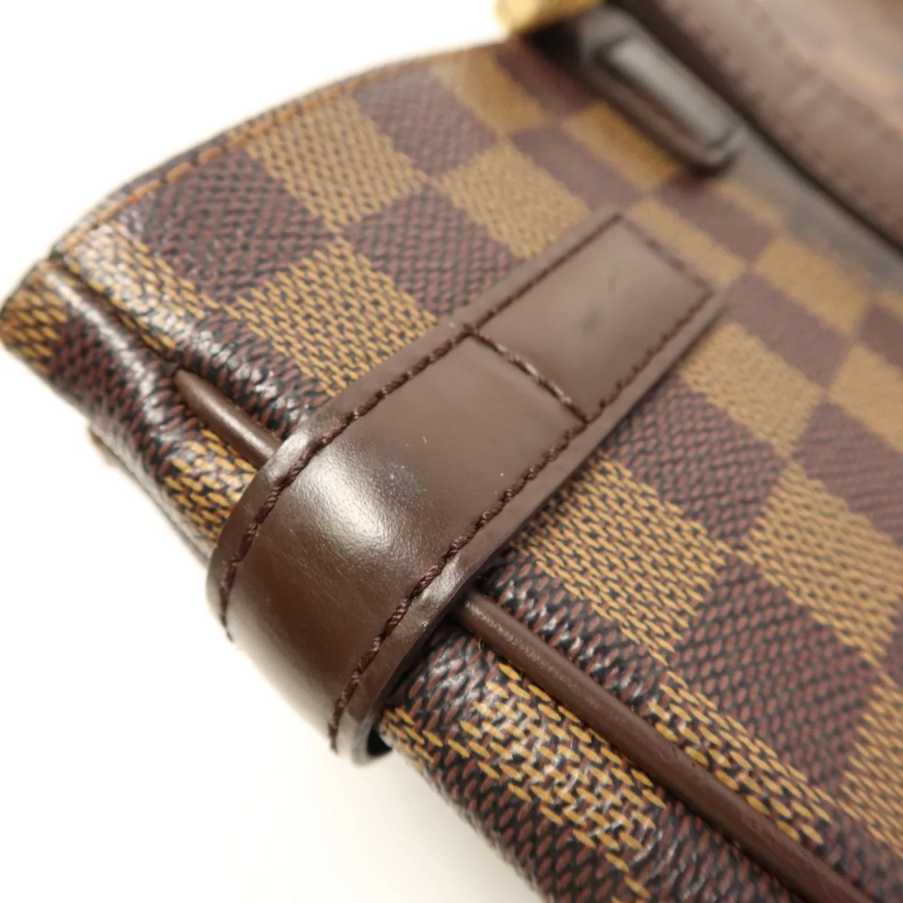 LOUIS VUITTON N51128 托特包 塗層帆布 棕色 塗層帆布 中古品B - 縮圖 17