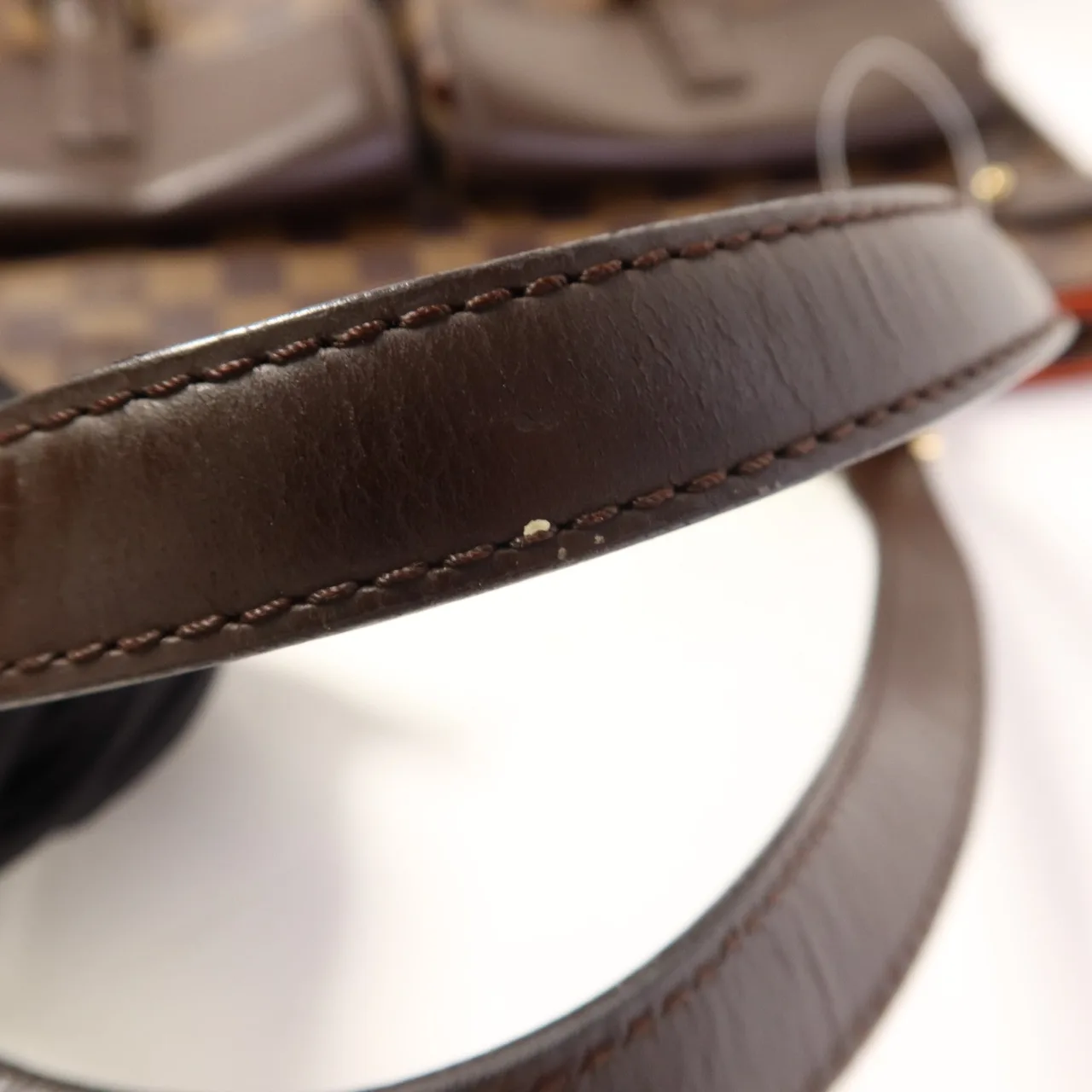 LOUIS VUITTON N51128 托特包 塗層帆布 棕色 塗層帆布 中古品B - 縮圖 20