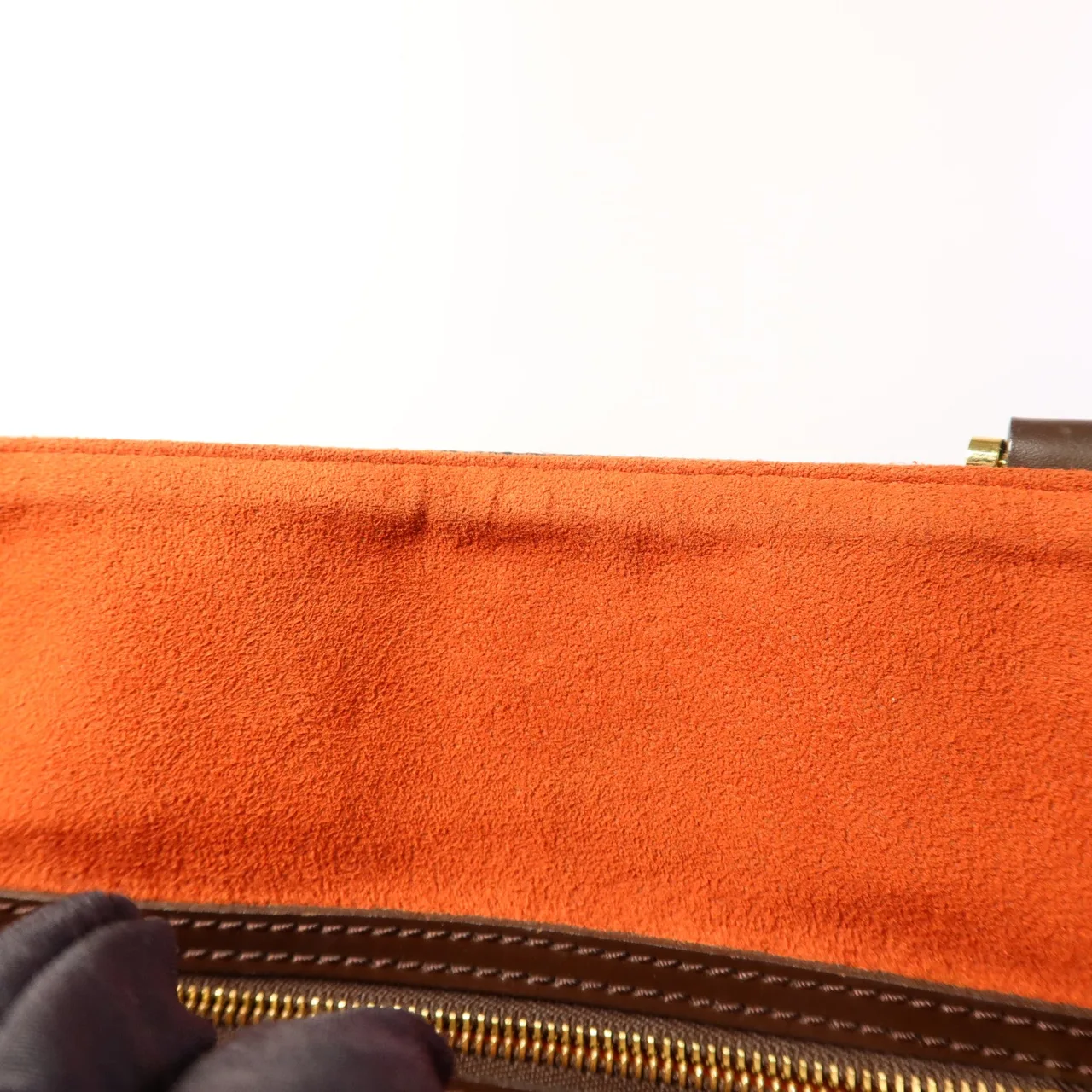 LOUIS VUITTON N51128 托特包 塗層帆布 棕色 塗層帆布 中古品B - 縮圖 22