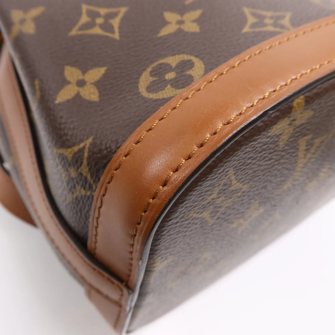 LOUIS VUITTON Dauphine M45142 兩用包 塗層帆布 棕色 / Brown 塗層帆布 中古品A - 縮圖 8
