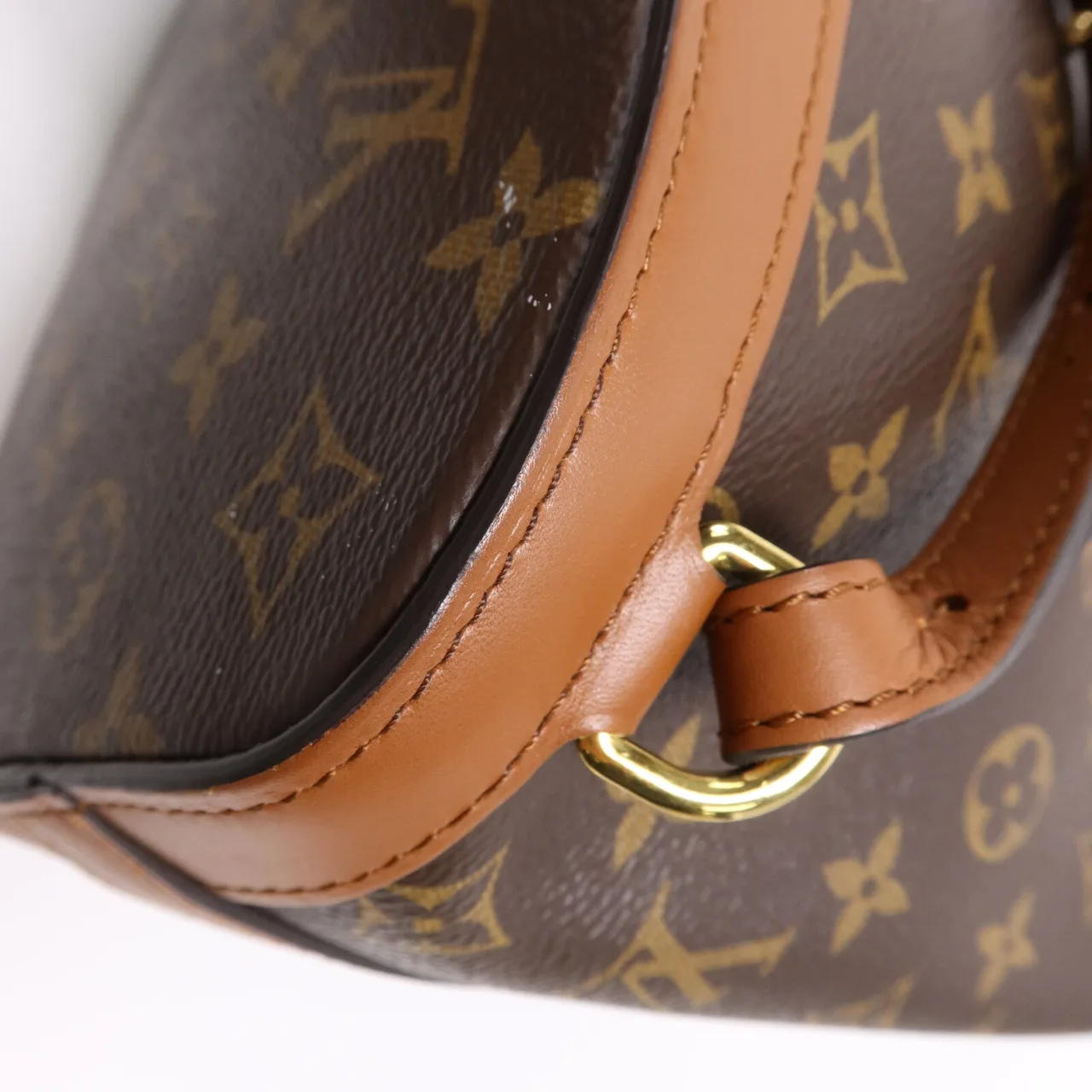 LOUIS VUITTON Dauphine M45142 兩用包 塗層帆布 棕色 / Brown 塗層帆布 中古品A - 縮圖 9