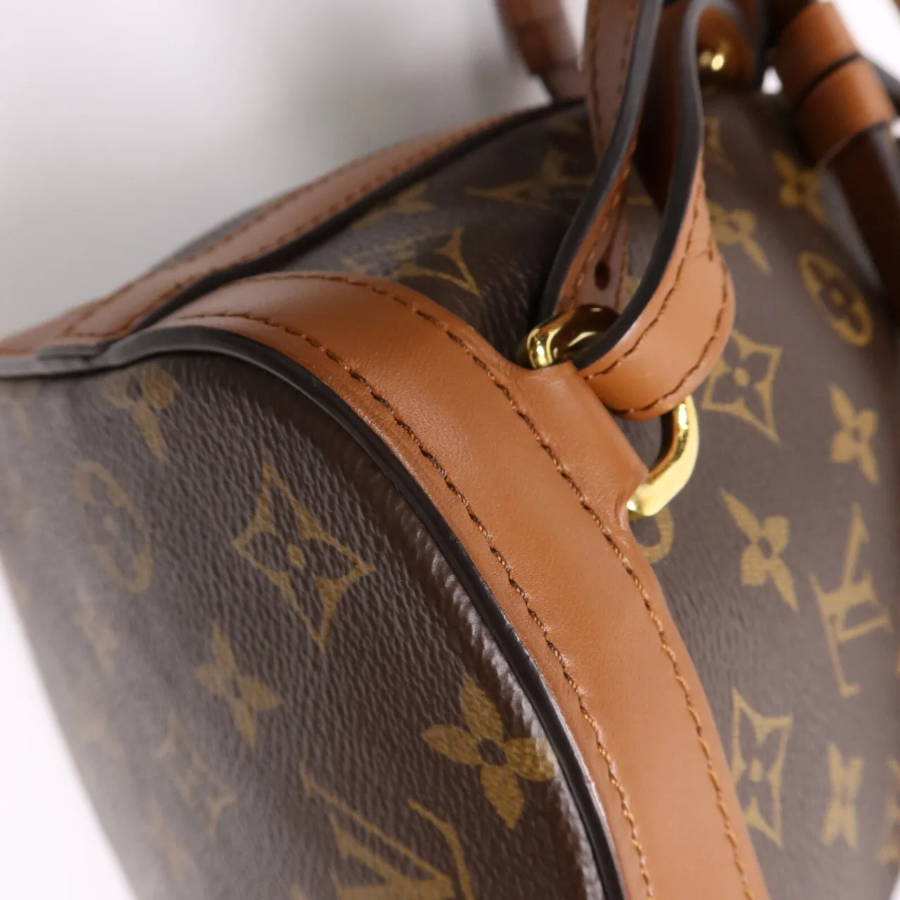 LOUIS VUITTON Dauphine M45142 兩用包 塗層帆布 棕色 / Brown 塗層帆布 中古品A - 縮圖 10