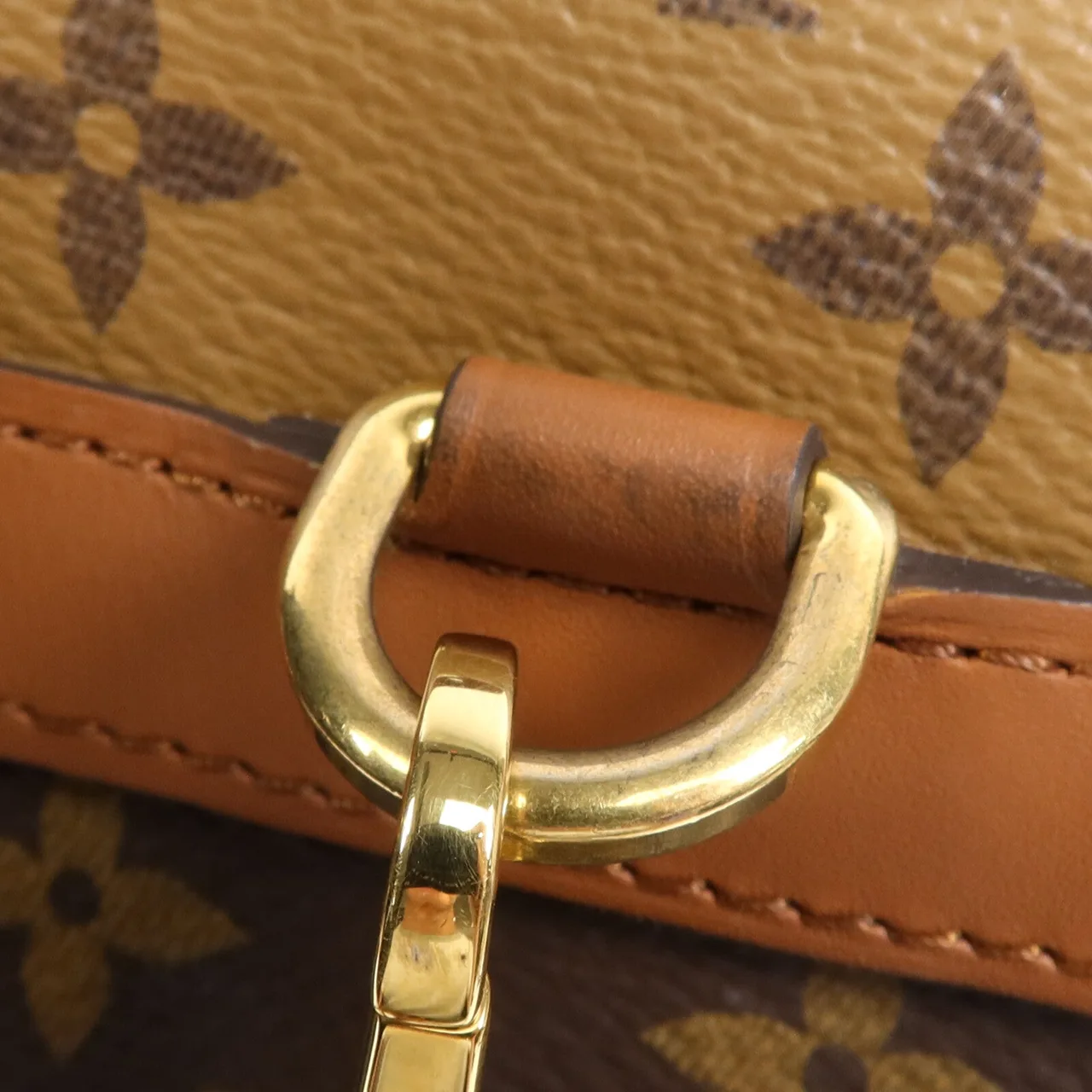 LOUIS VUITTON Dauphine M45142 兩用包 塗層帆布 棕色 / Brown 塗層帆布 中古品A - 縮圖 17