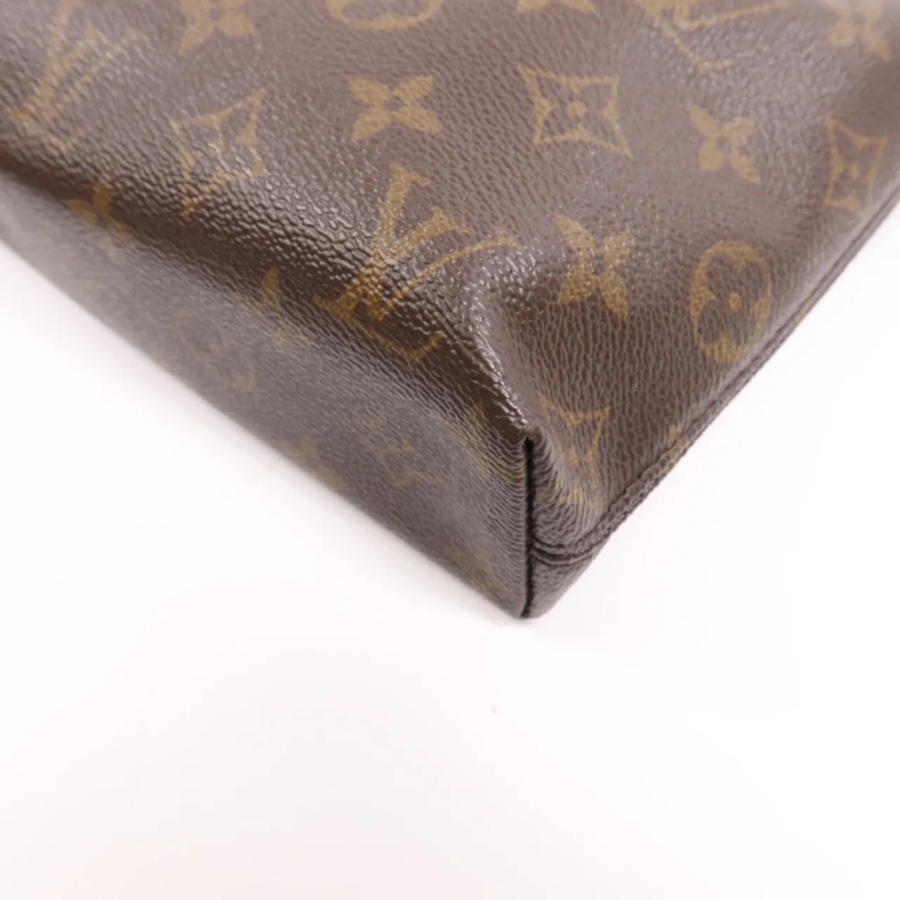 LOUIS VUITTON M54019 手提包 塗層帆布 黑色 / 棕色 / W:DustBag 塗層帆布 中古品A - 縮圖 6