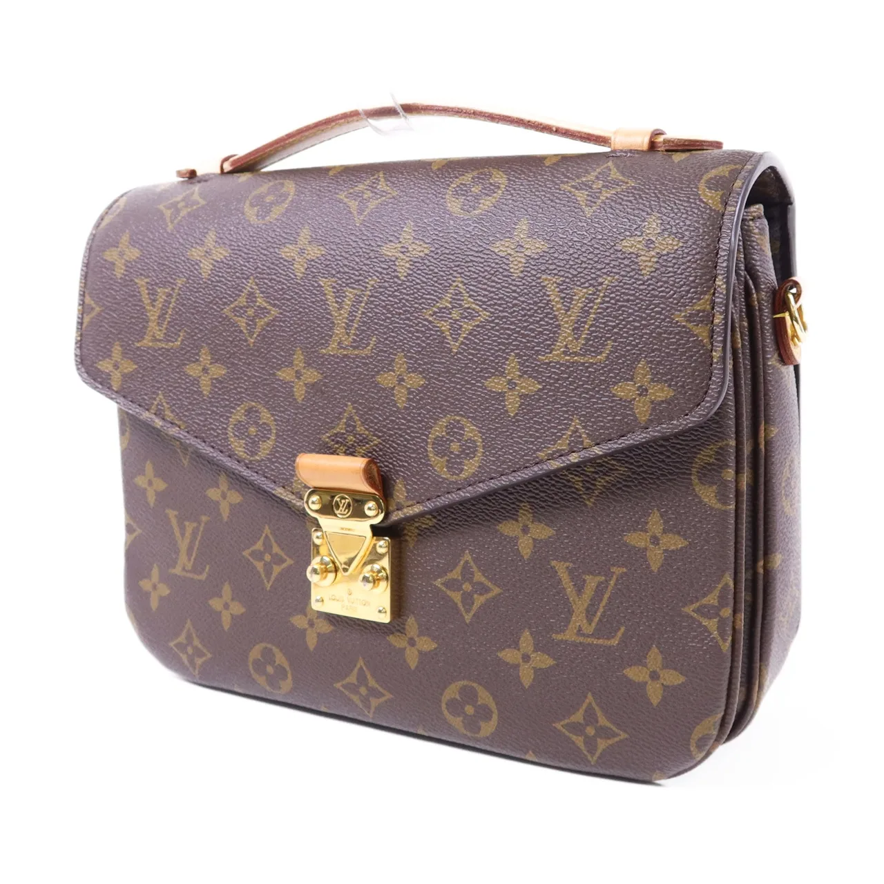 LOUIS VUITTON Pochette Metis M44875 兩用包 塗層帆布 棕色 塗層帆布 中古品A - 縮圖 3