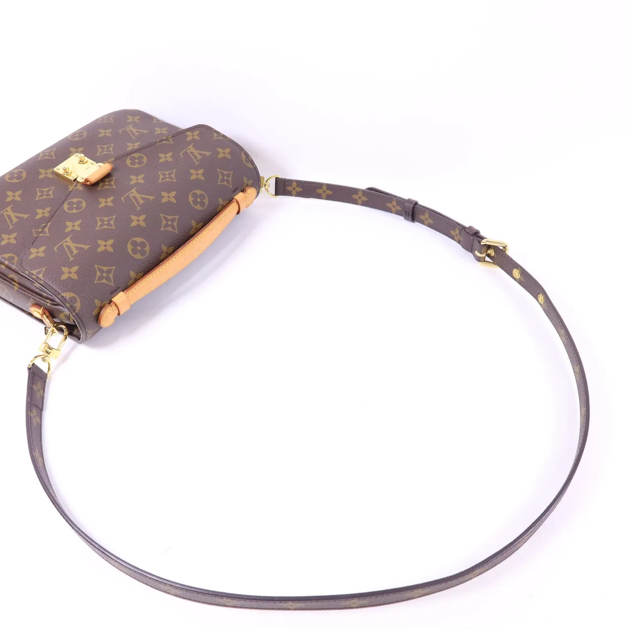 LOUIS VUITTON Pochette Metis M44875 兩用包 塗層帆布 棕色 塗層帆布 中古品A - 縮圖 5