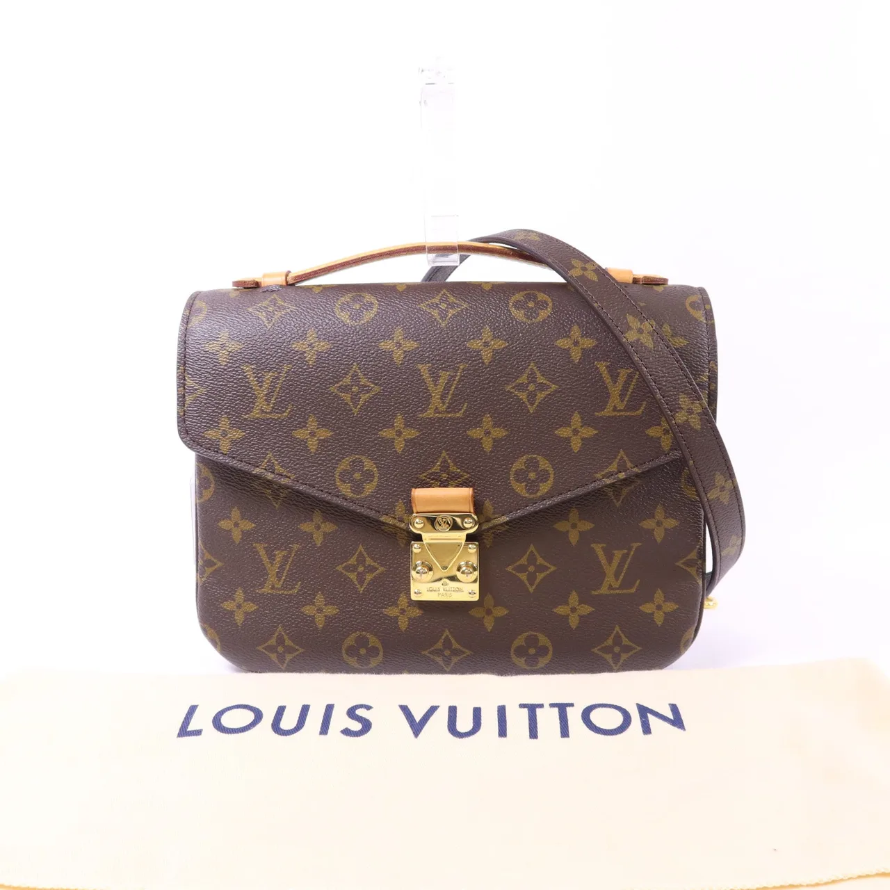 LOUIS VUITTON Pochette Metis M44875 兩用包 塗層帆布 棕色 塗層帆布 中古品A - 縮圖 17