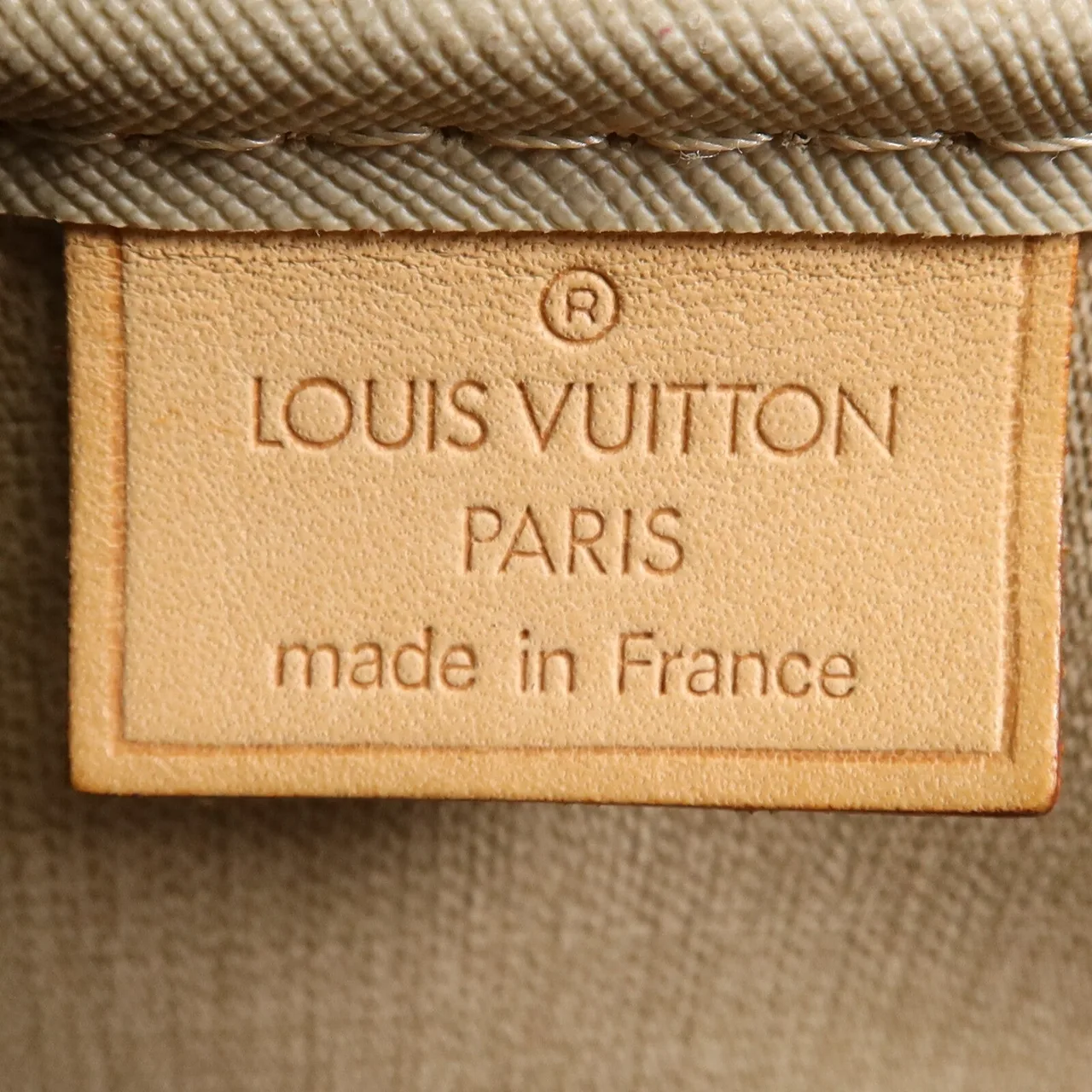 LOUIS VUITTON Deauville M47270 手提包 塗層帆布 棕色 塗層帆布 中古品B - 縮圖 7