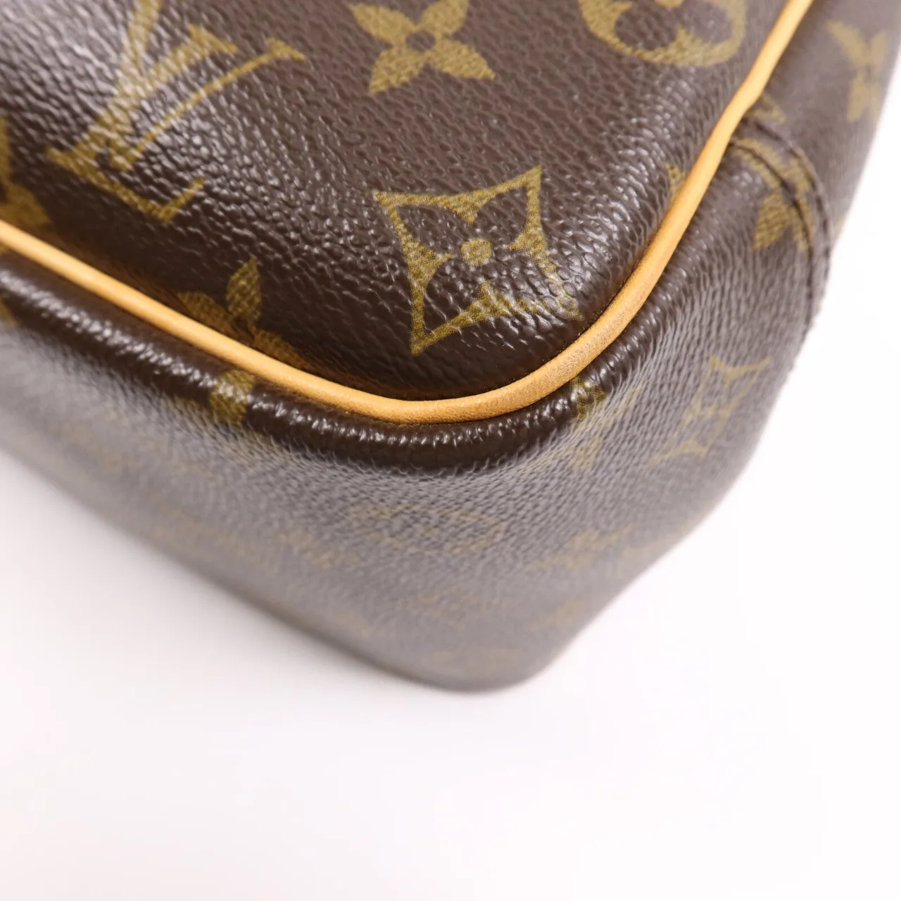 LOUIS VUITTON Deauville M47270 手提包 塗層帆布 棕色 塗層帆布 中古品B - 縮圖 10
