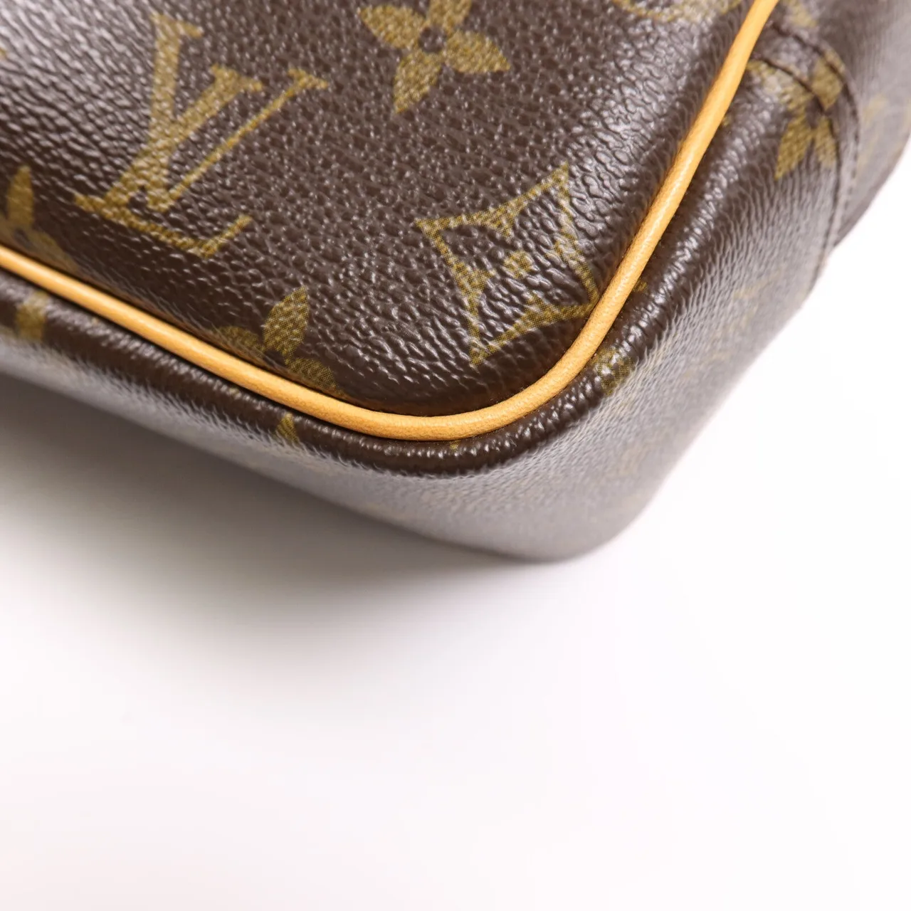LOUIS VUITTON Deauville M47270 手提包 塗層帆布 棕色 塗層帆布 中古品B - 縮圖 12